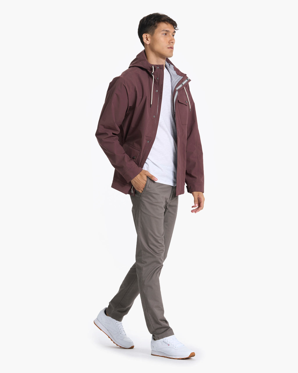 Palisades Rain Jacket | Chestnut