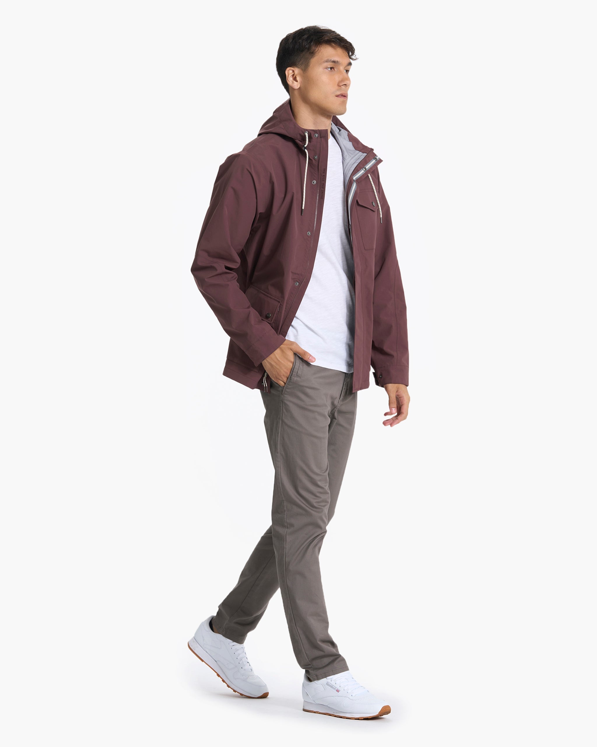 Palisades Rain Jacket | Chestnut