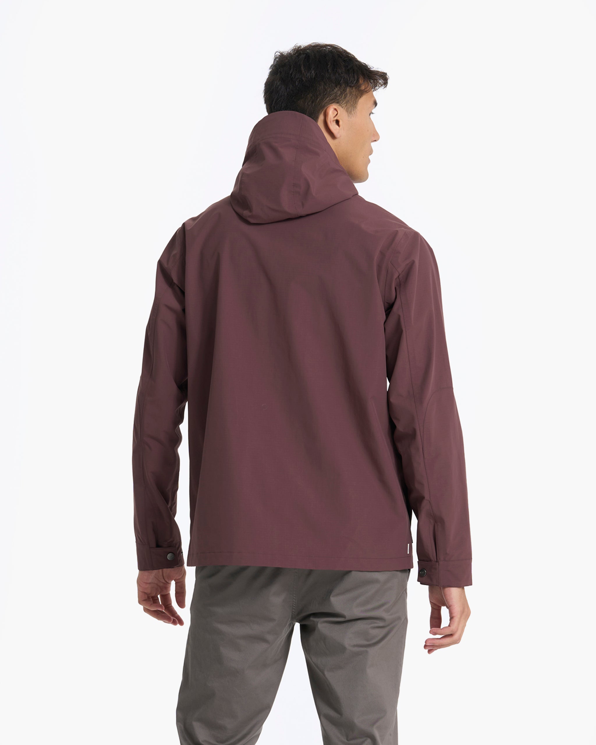 Palisades Rain Jacket | Chestnut