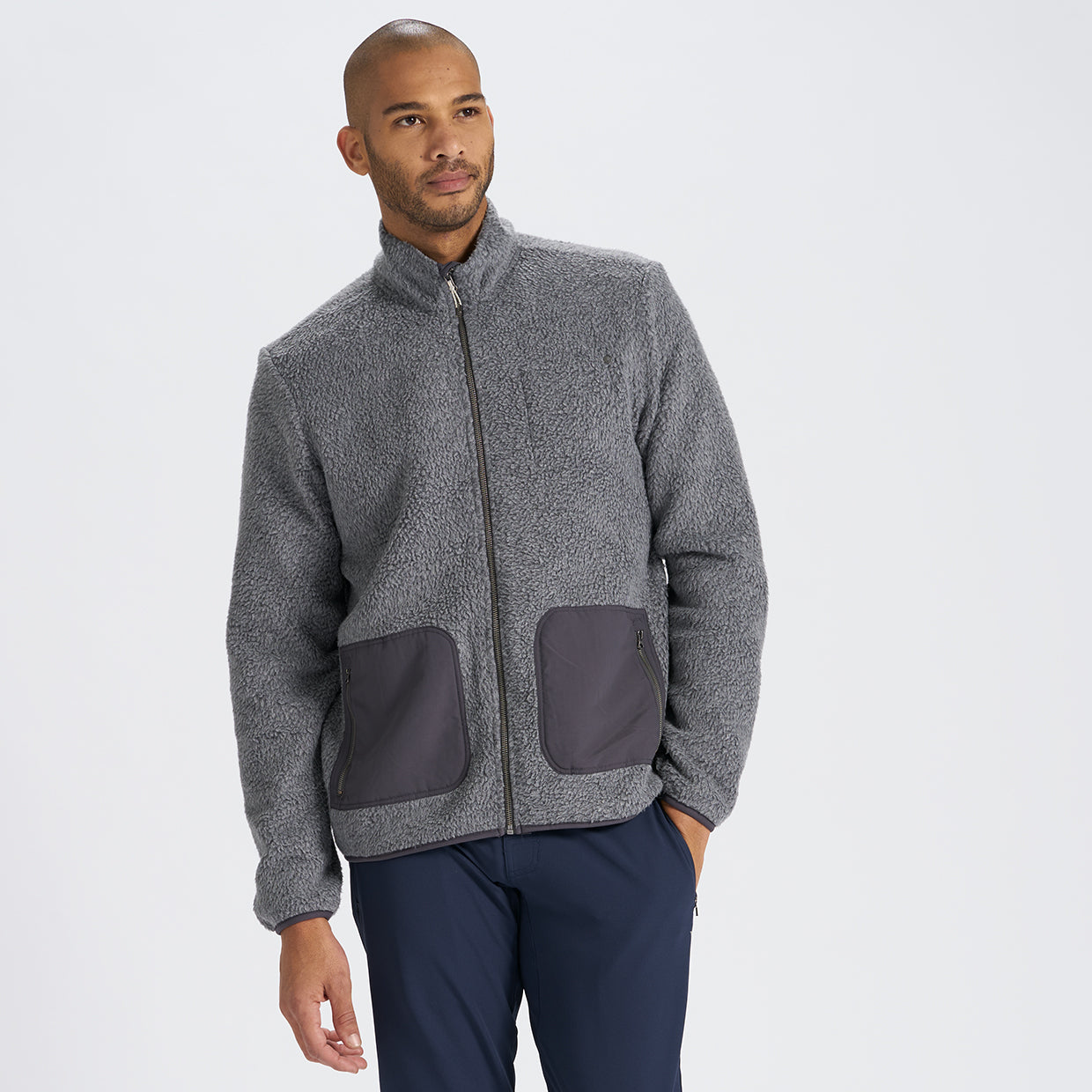 Alpine Sherpa Jacket | Heather Grey