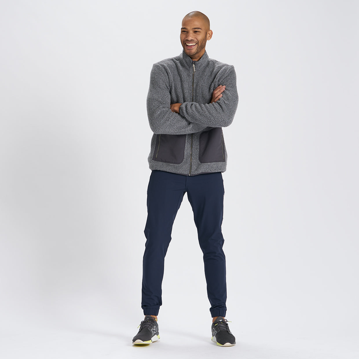 Alpine Sherpa Jacket | Heather Grey