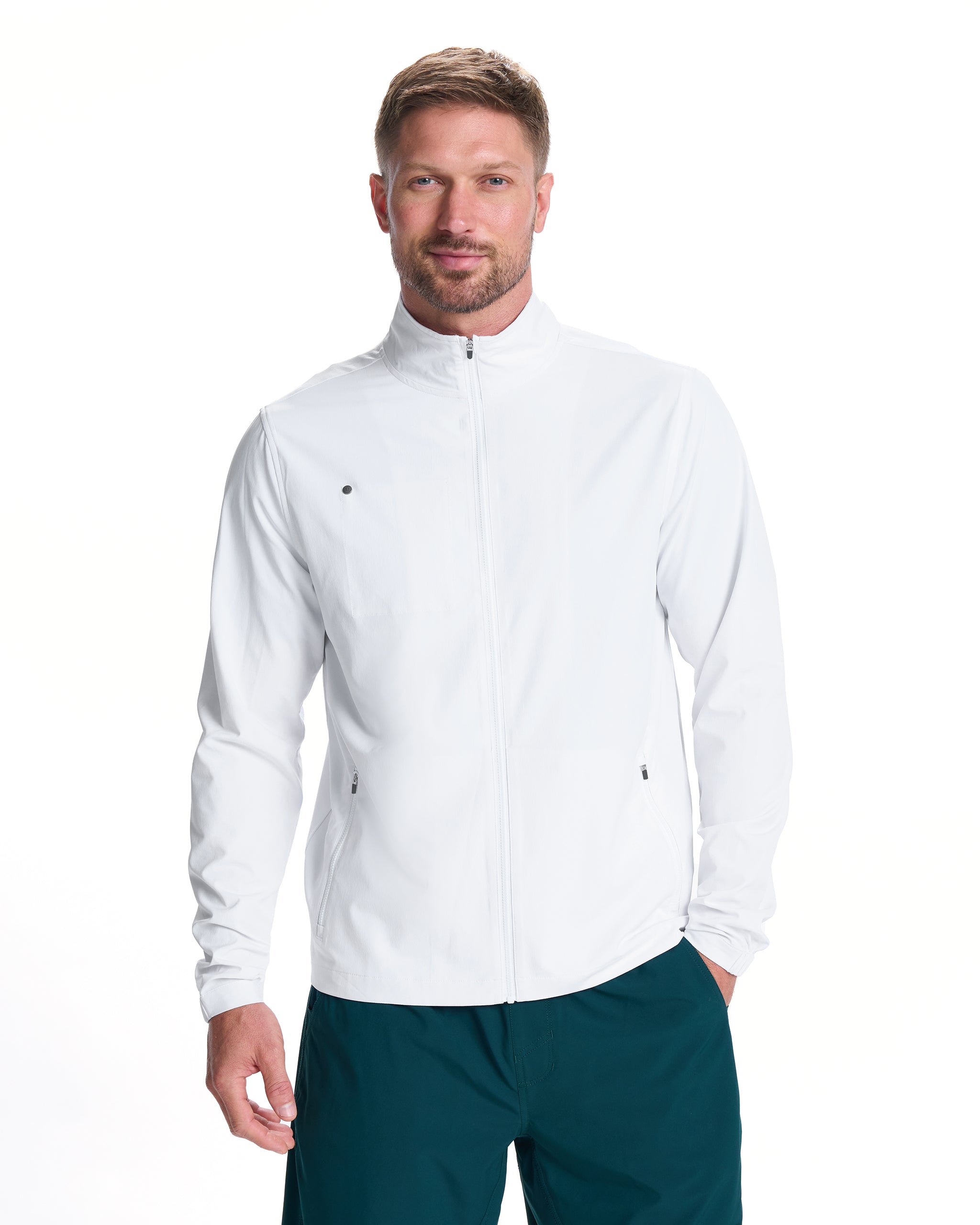 Venture Track Jacket | White