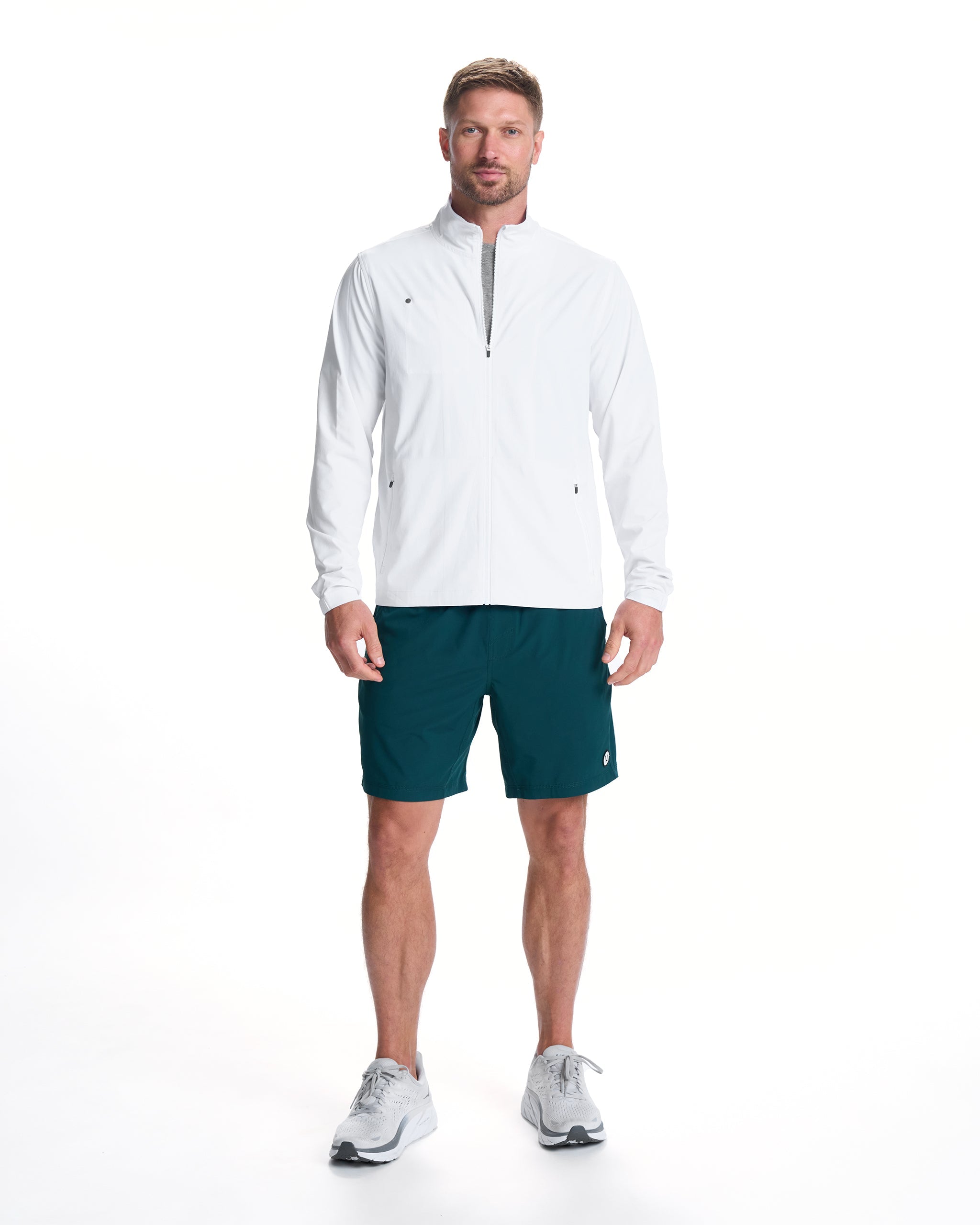Venture Track Jacket | White