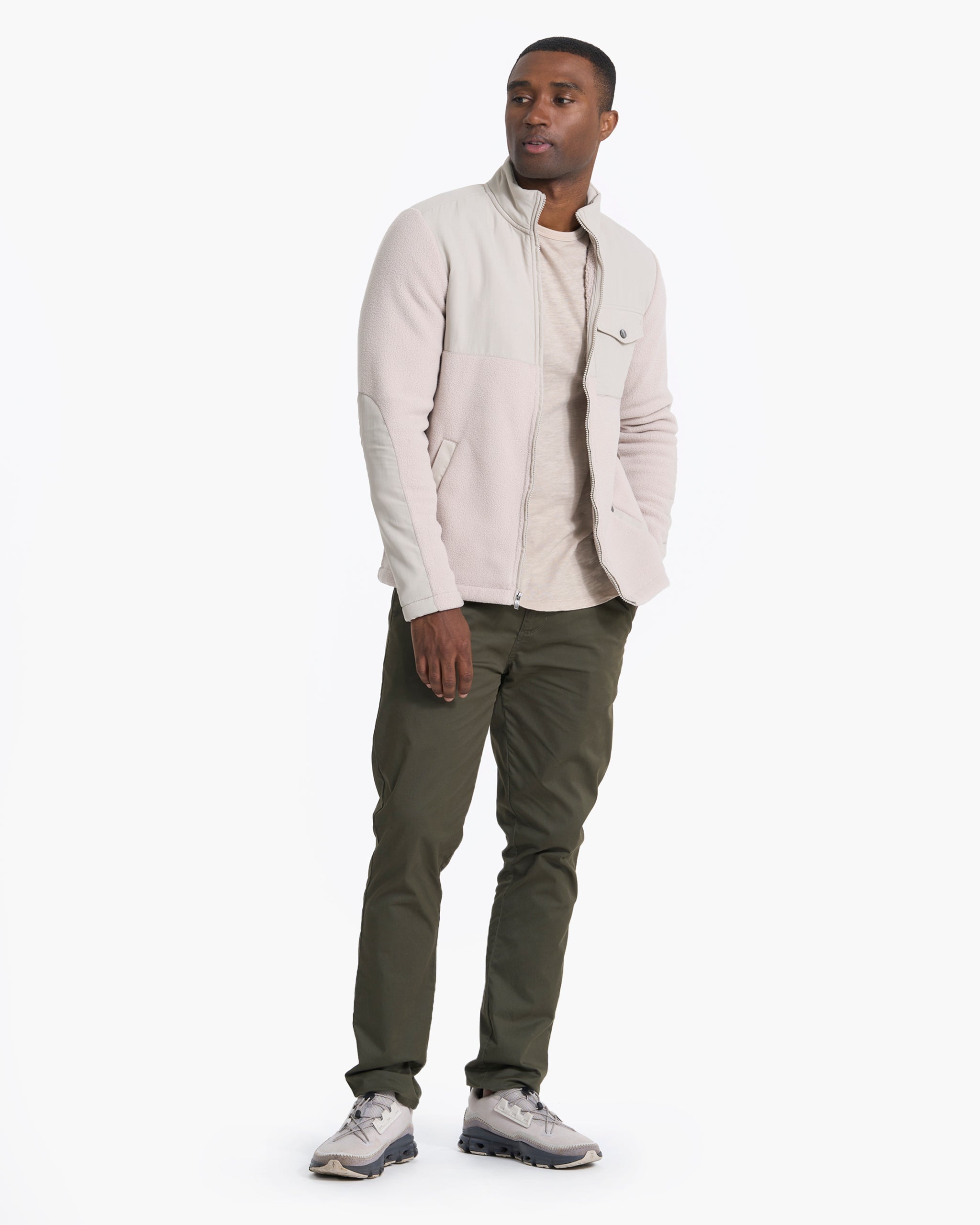 Morrow Sherpa Jacket | Dark Salt