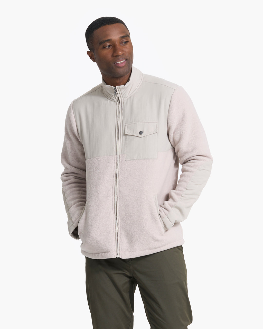 Morrow Sherpa Jacket | Dark Salt
