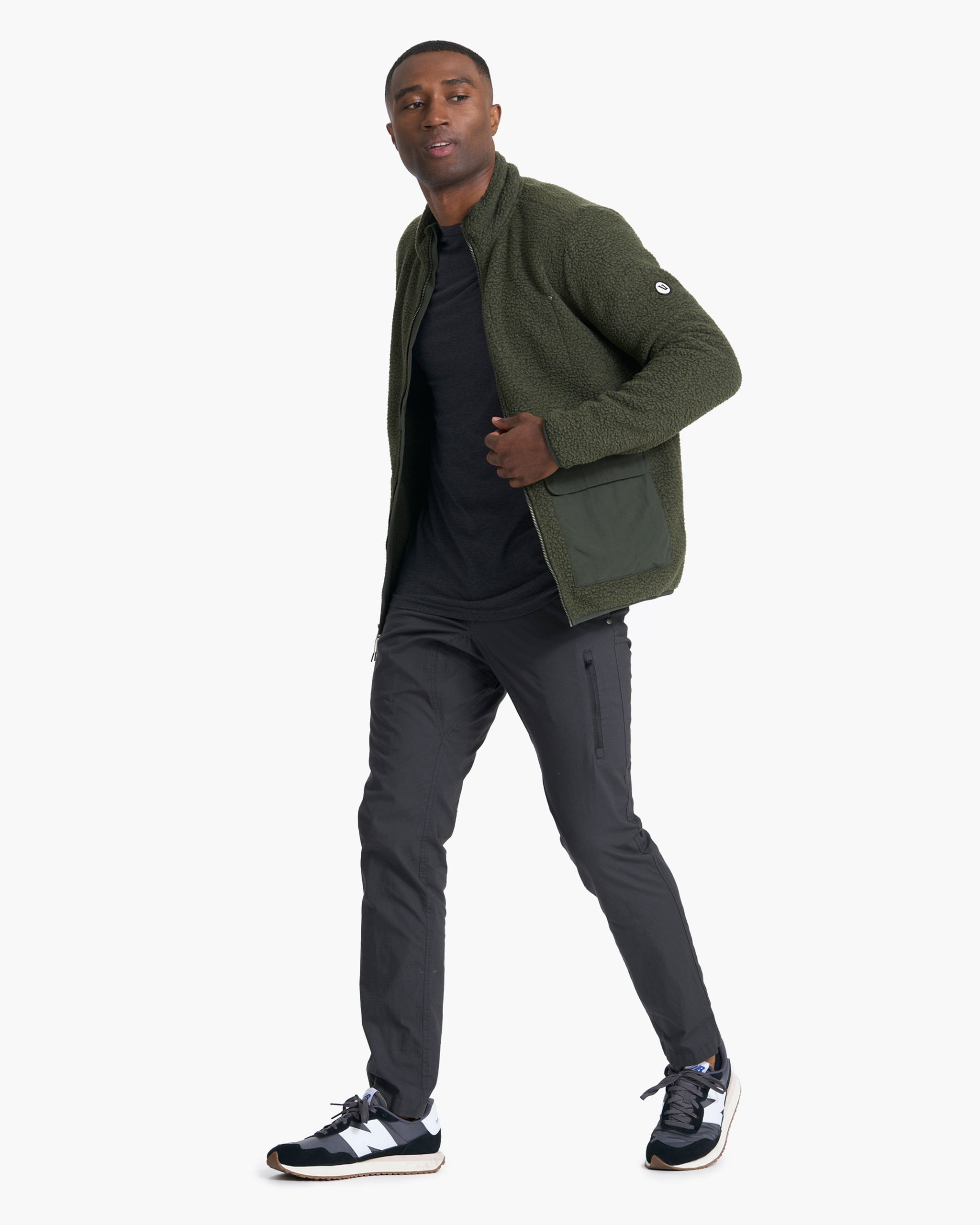 Idyllwild Sherpa Jacket | Forest