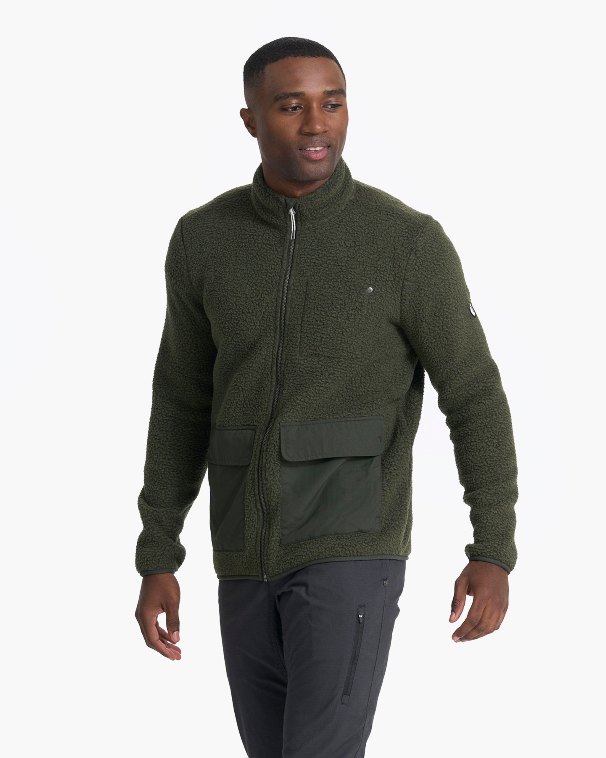 Idyllwild Sherpa Jacket | Forest