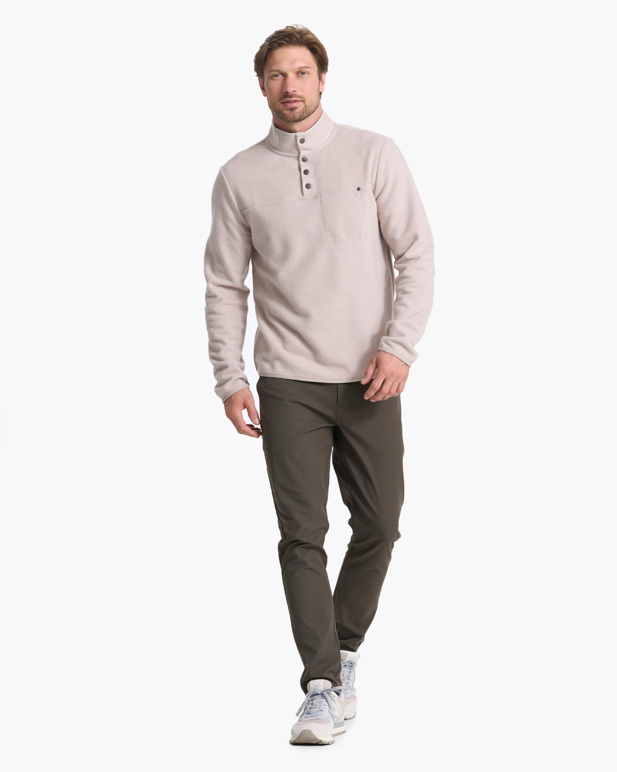 Venice Wool Pullover | Dark Salt Heather