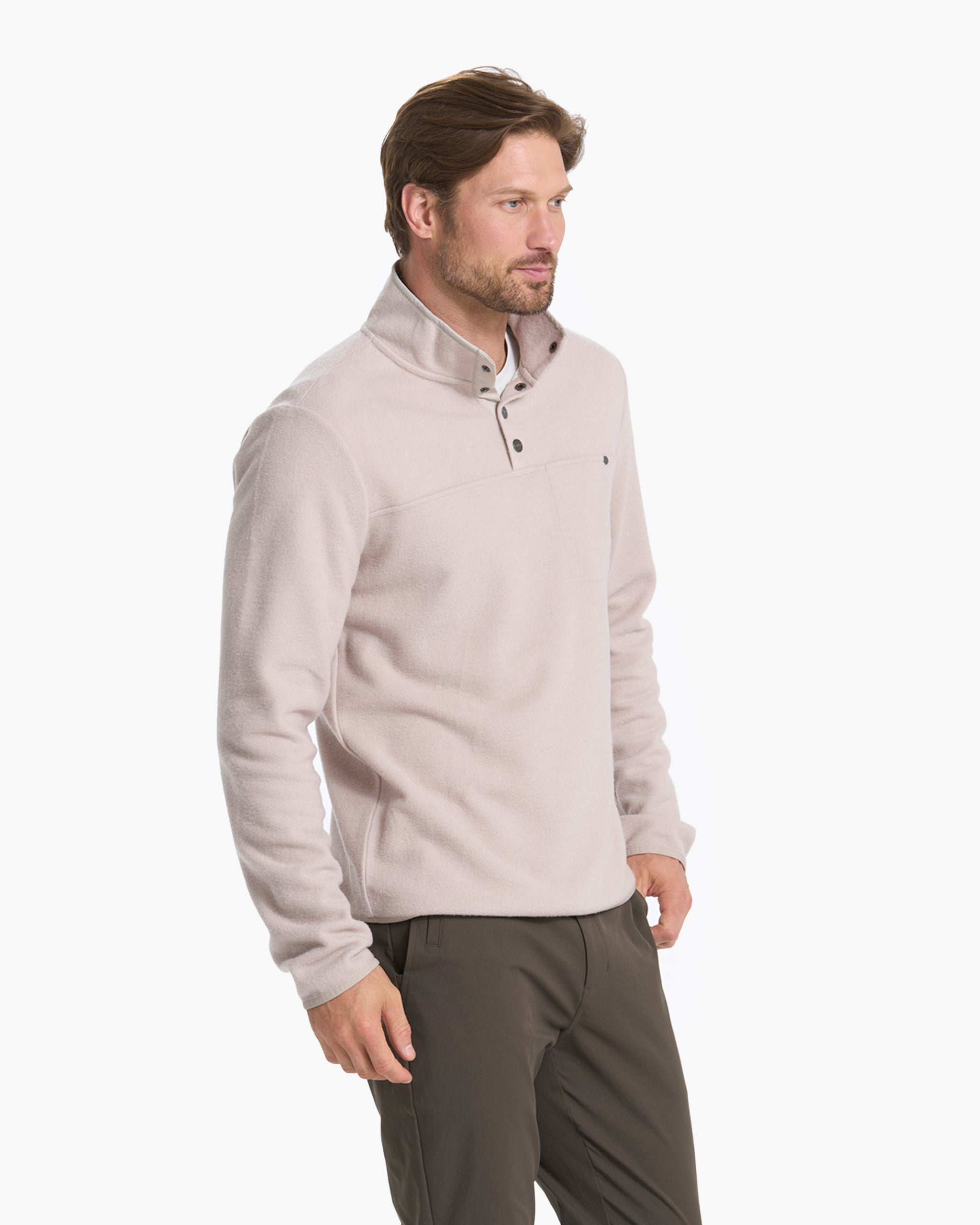 Venice Wool Pullover | Dark Salt Heather