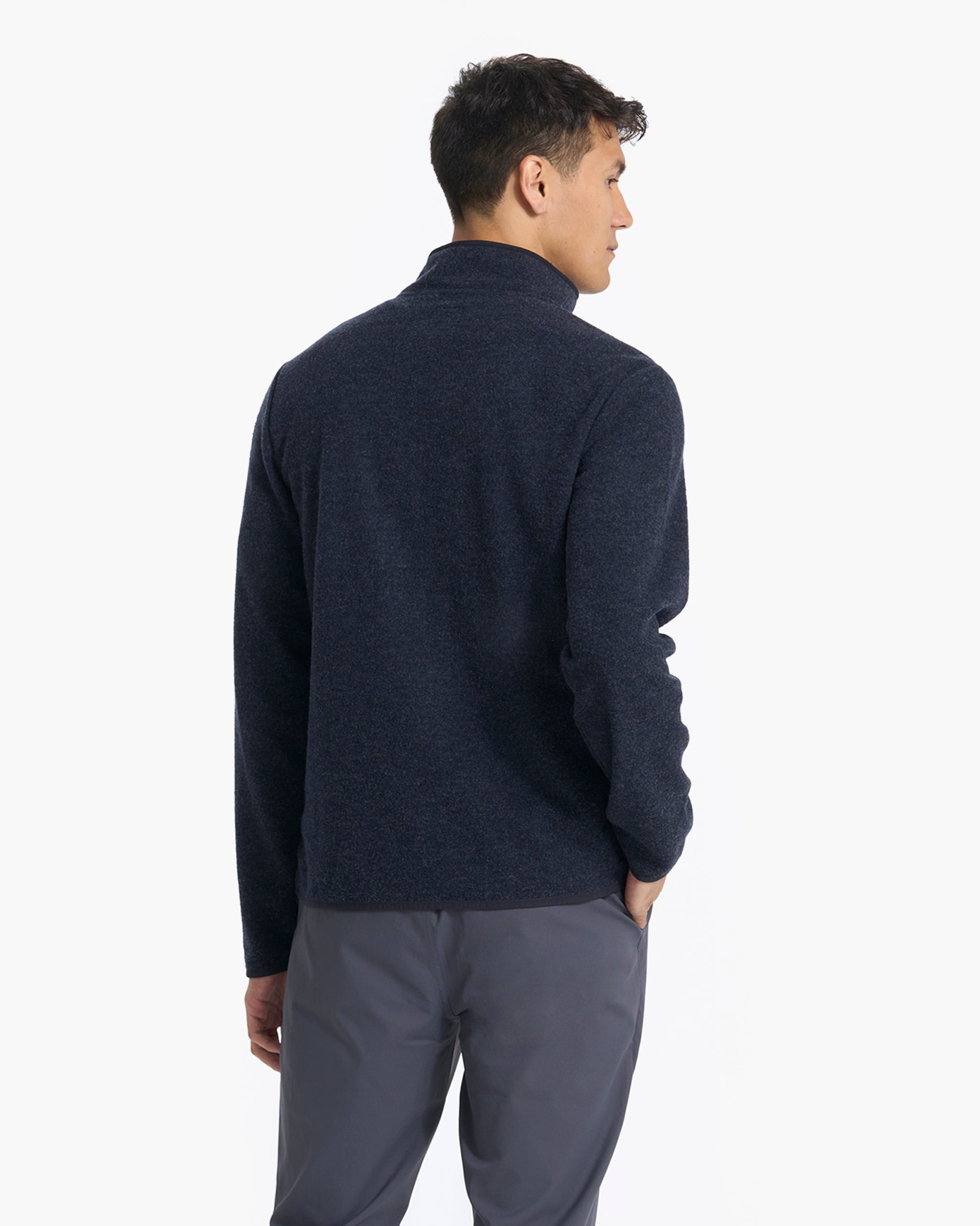 Venice Wool Pullover | Ink Heather