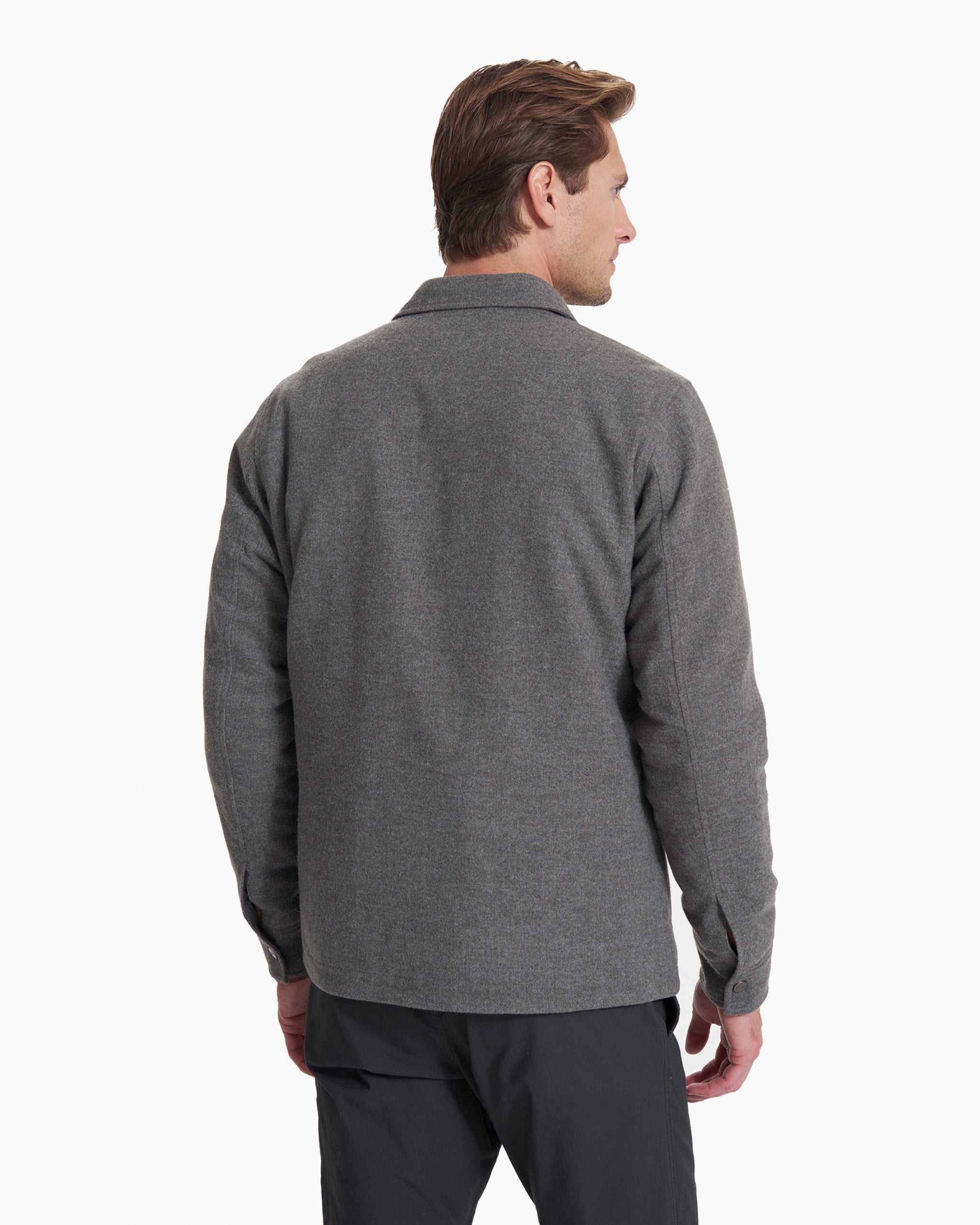 Ridgeline Wool Jacket | Charcoal Heather