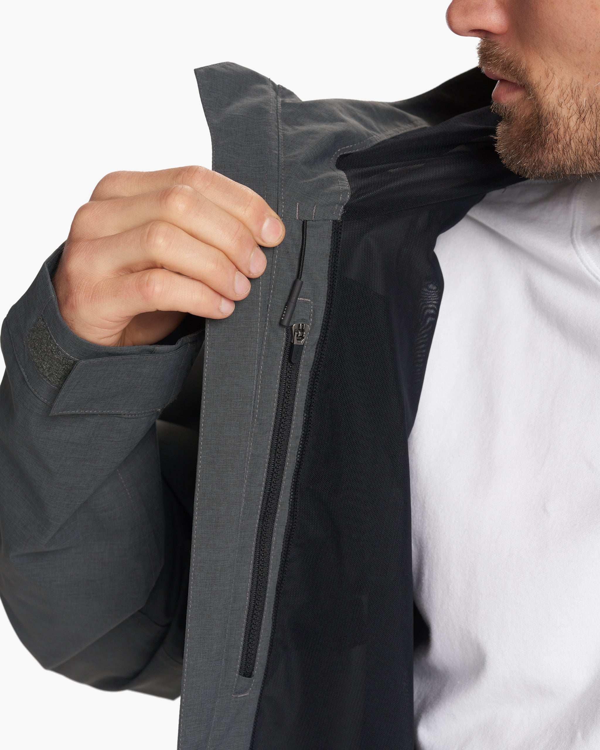 Oahu Rain Jacket | Shale