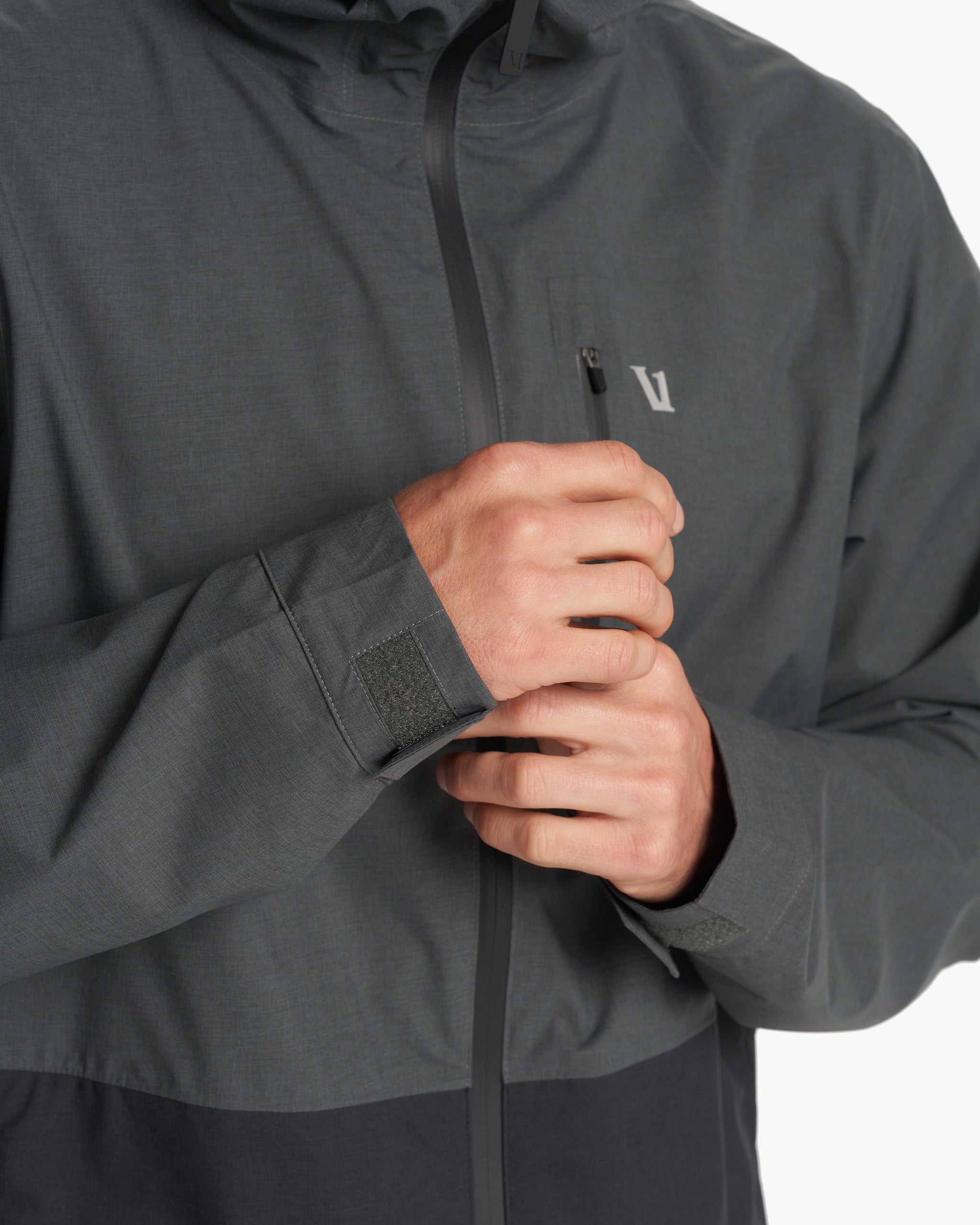 Oahu Rain Jacket | Shale