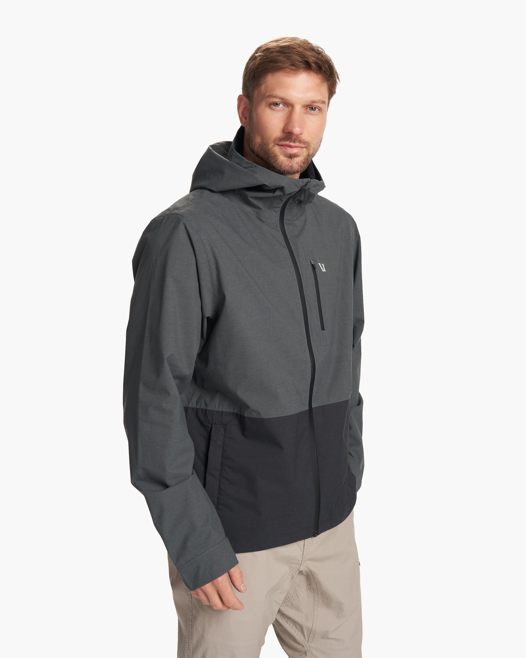 Oahu Rain Jacket | Shale