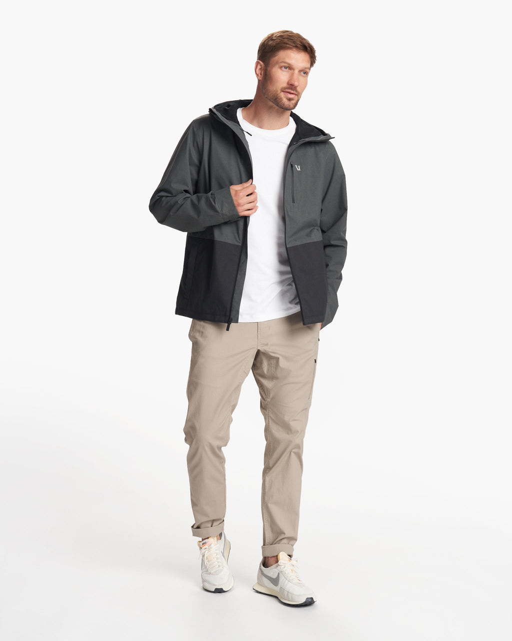 Oahu Rain Jacket | Shale