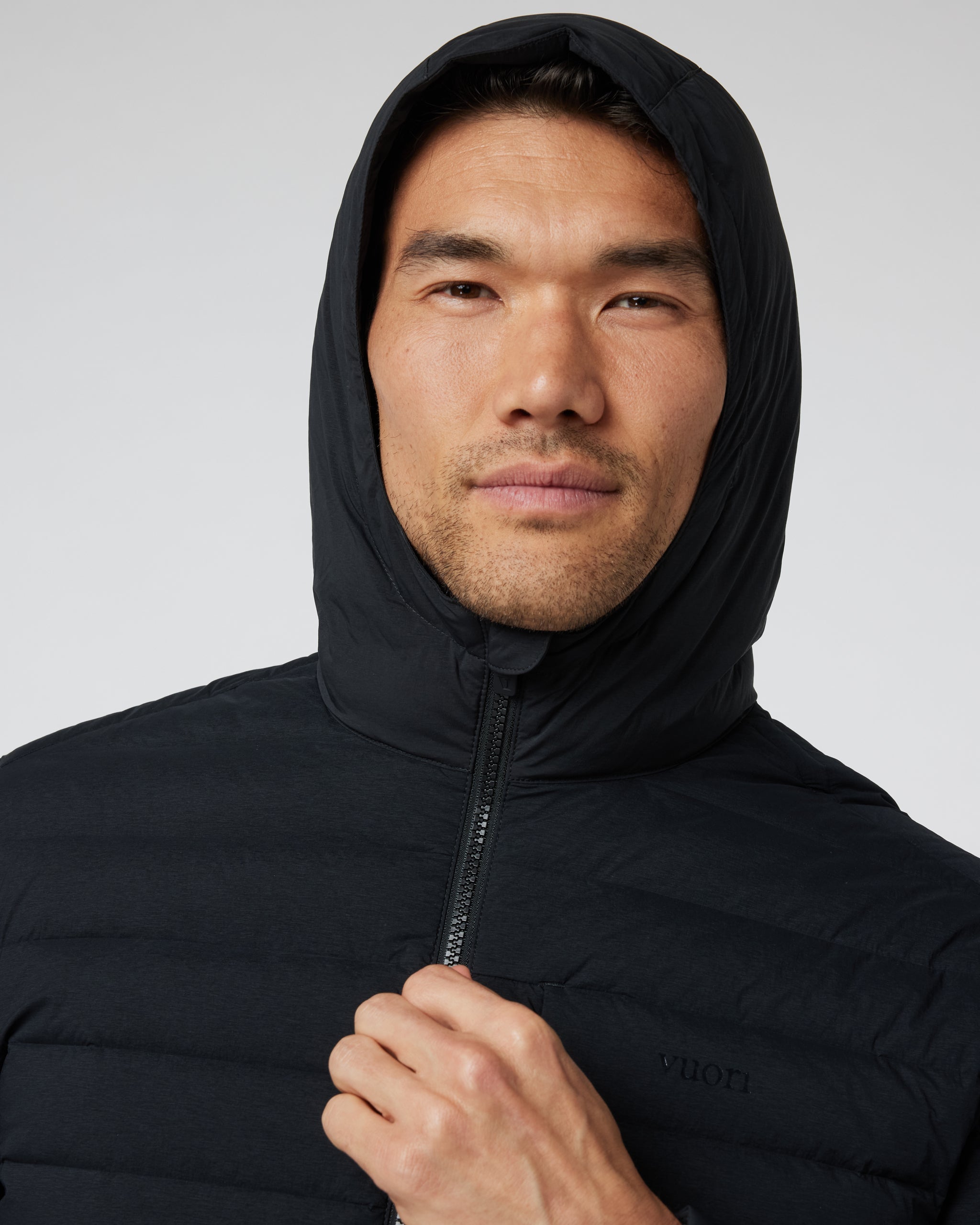 Steadfast Full Zip Hooded Jacket | Black