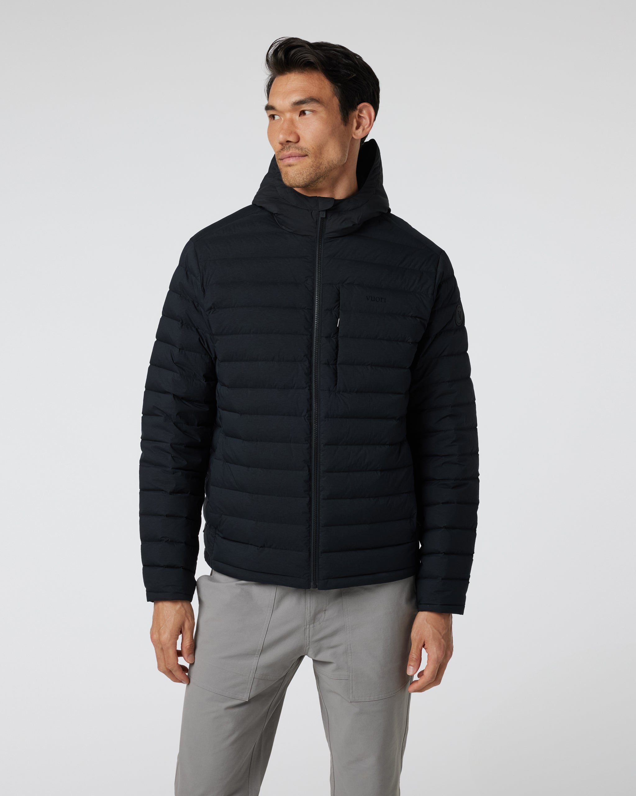 Steadfast Full Zip Hooded Jacket | Black