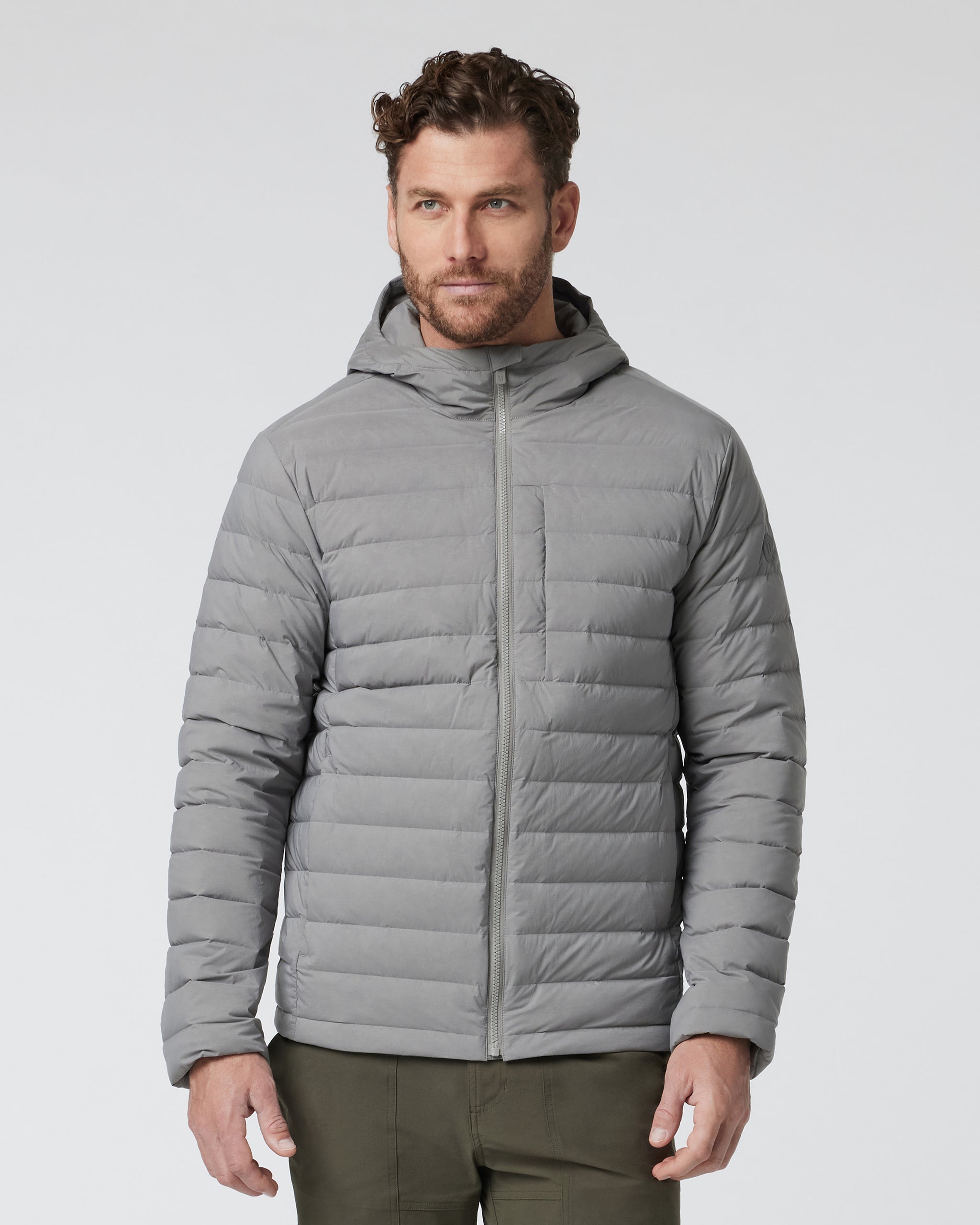 Steadfast Full Zip Hooded Jacket | Shiitake