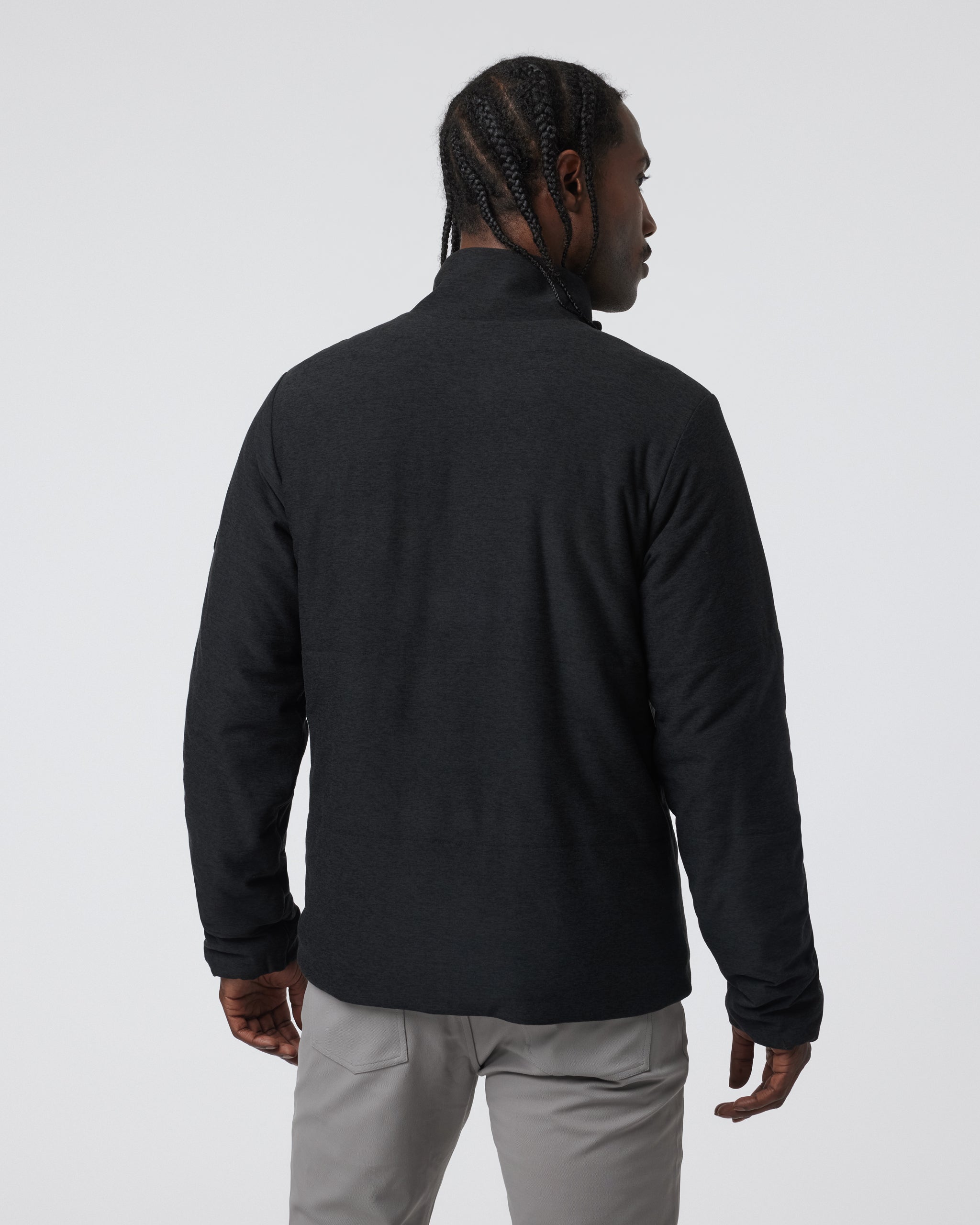 Ponto Insulated Jacket | Black Heather