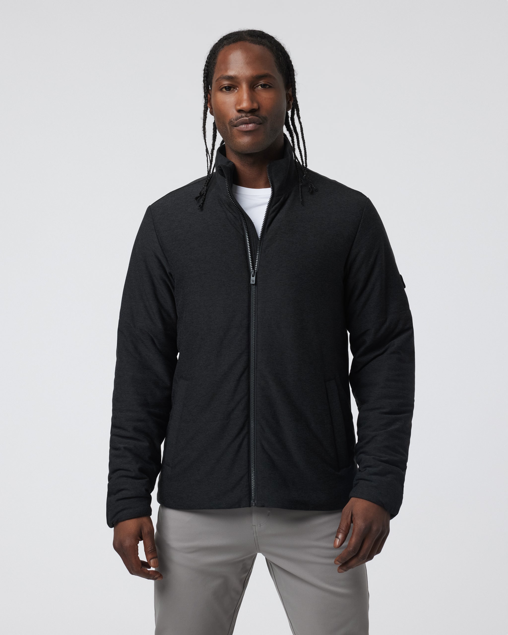 Ponto Insulated Jacket | Black Heather