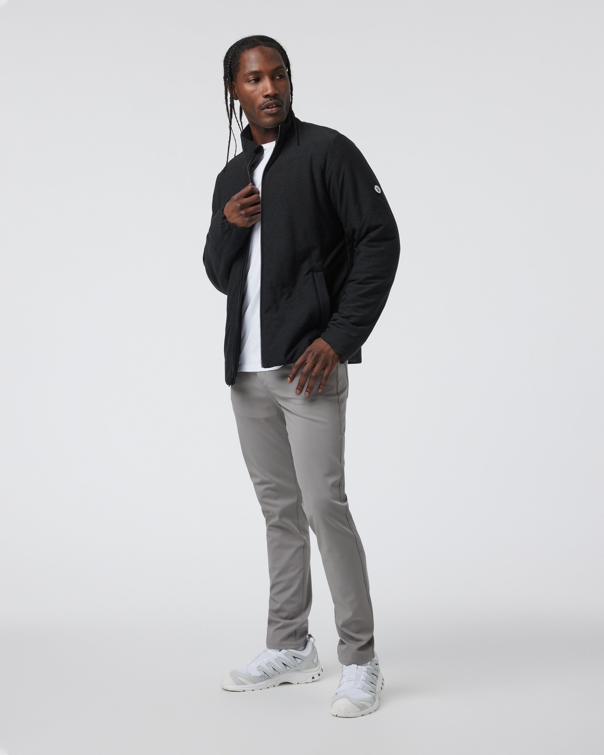 Ponto Insulated Jacket | Black Heather