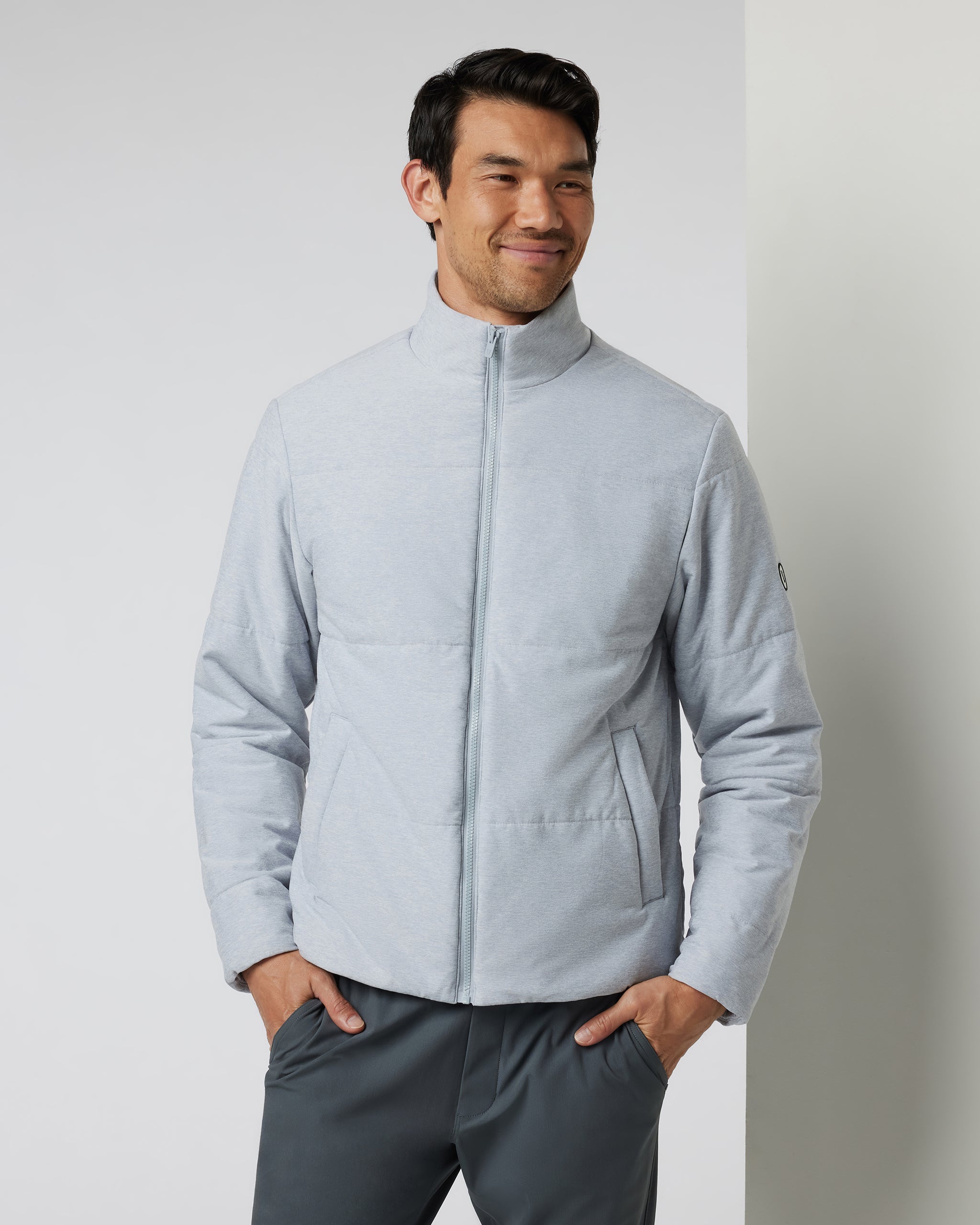 Ponto Insulated Jacket | Platinum Heather