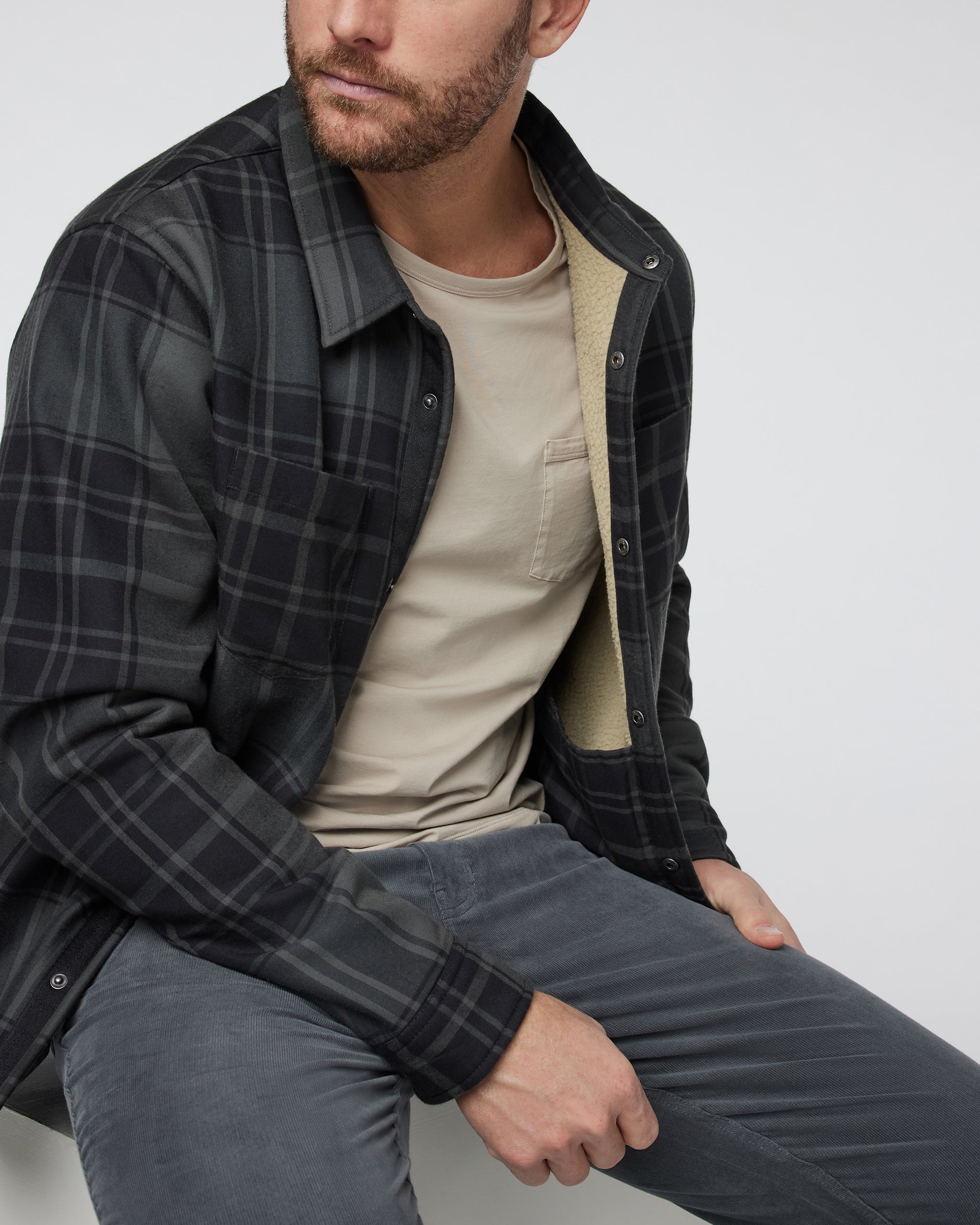 Coastside Shirt Jacket | Black