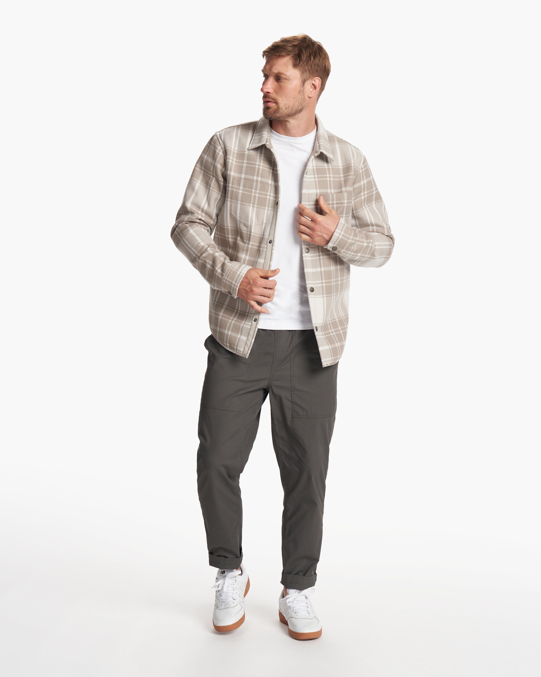 Coastside Shirt Jacket | Teak