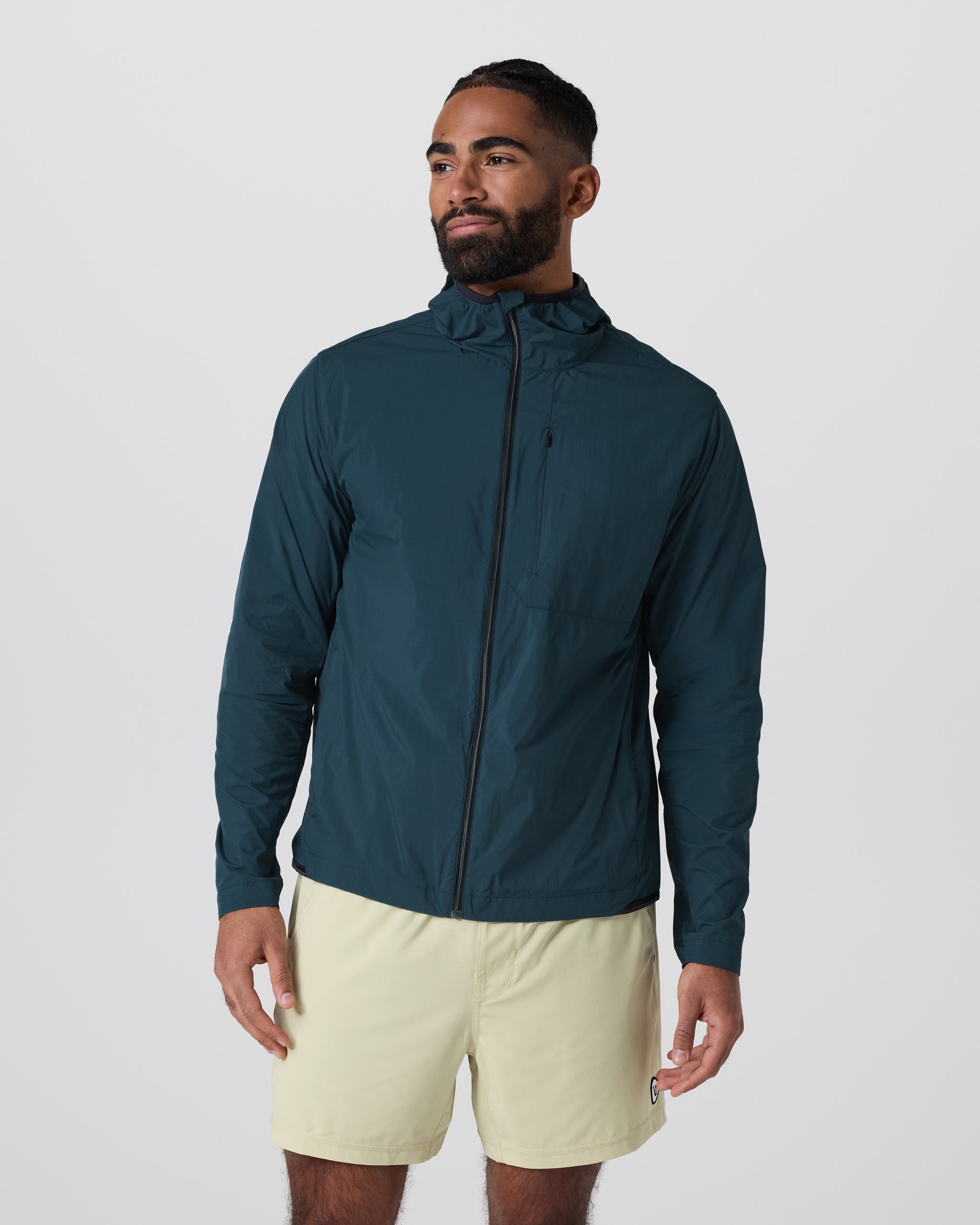 Ronan Packable Jacket | Deep Sea
