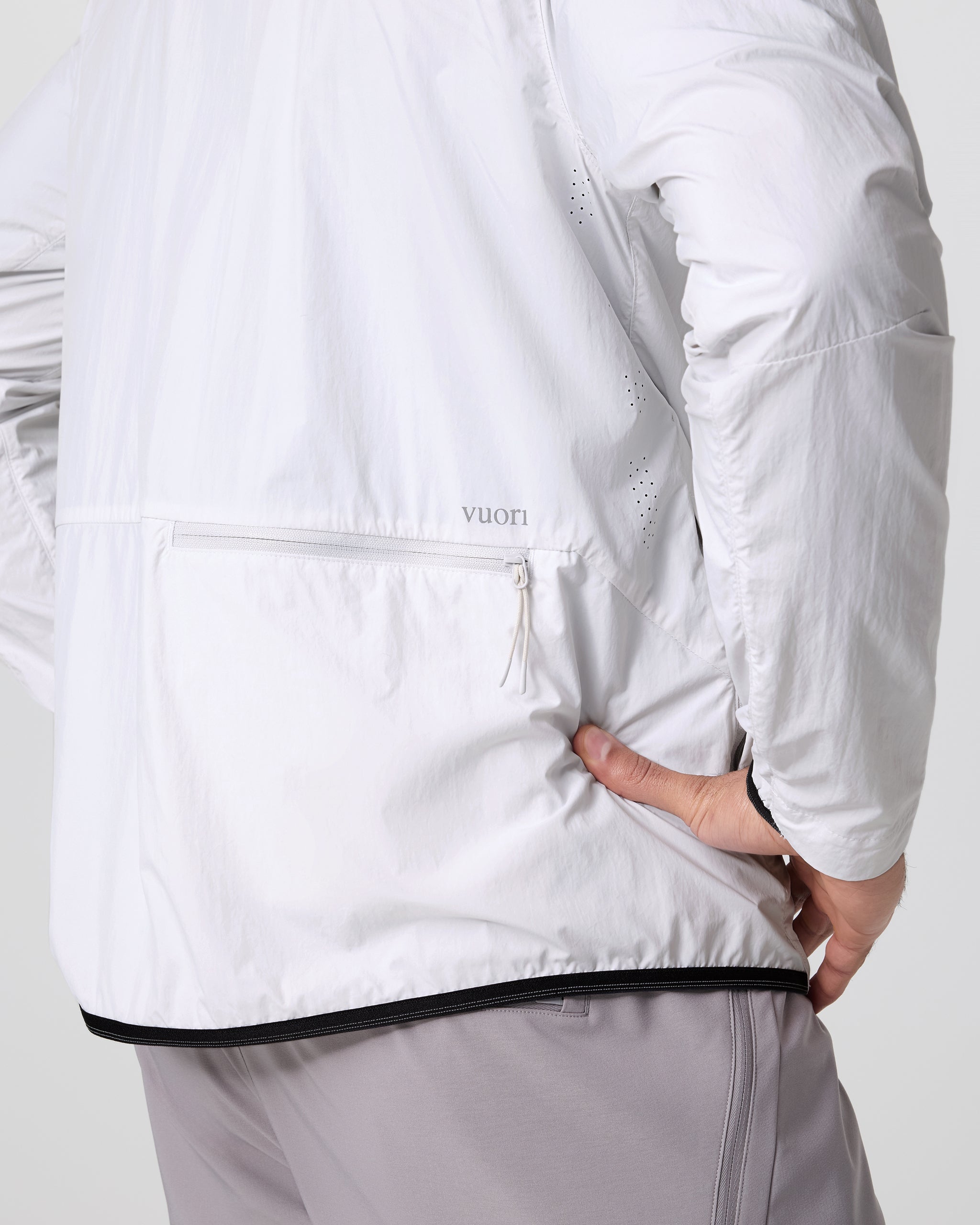Ronan Packable Jacket | Frost Grey