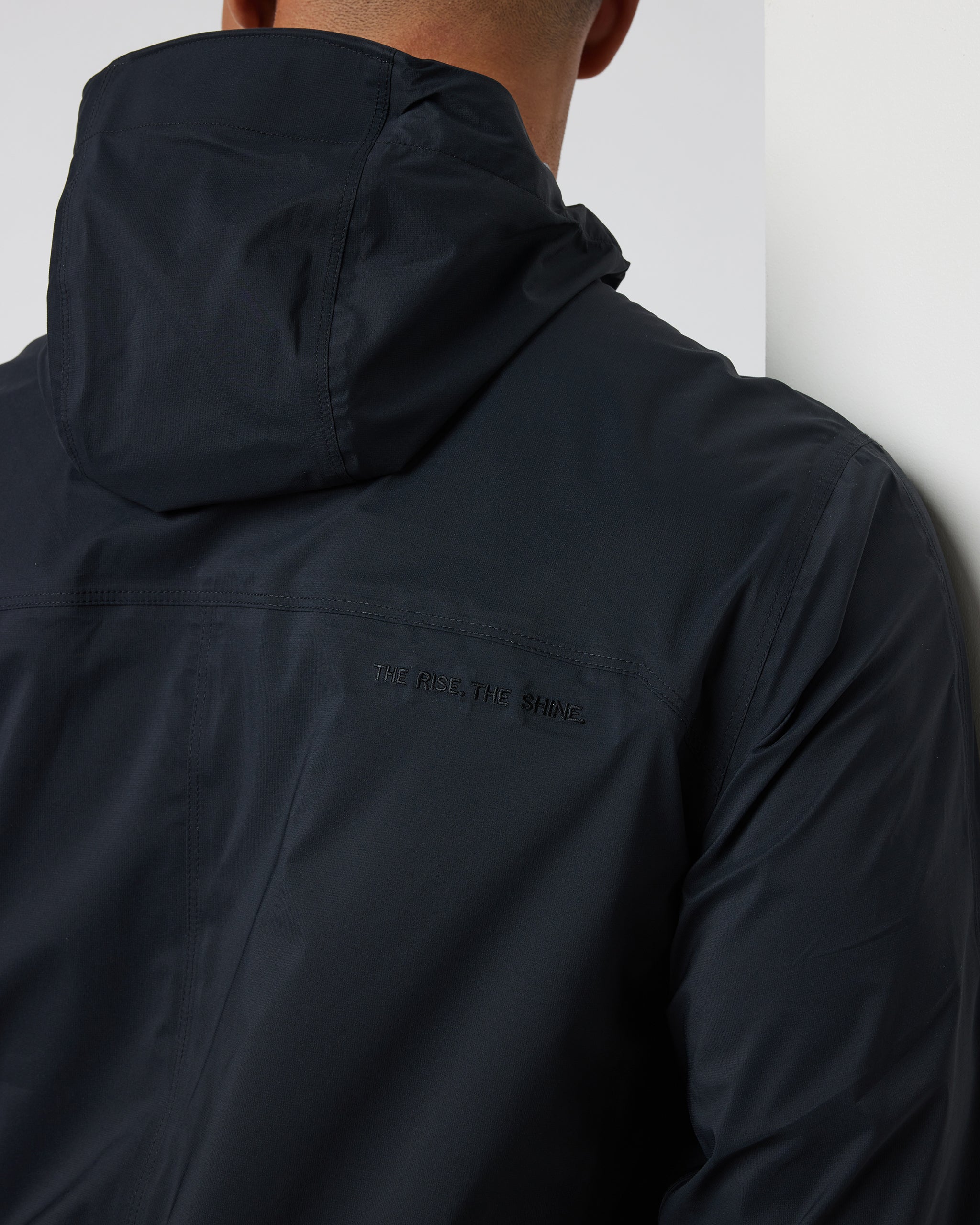 Rainstorm Packable Jacket | Black