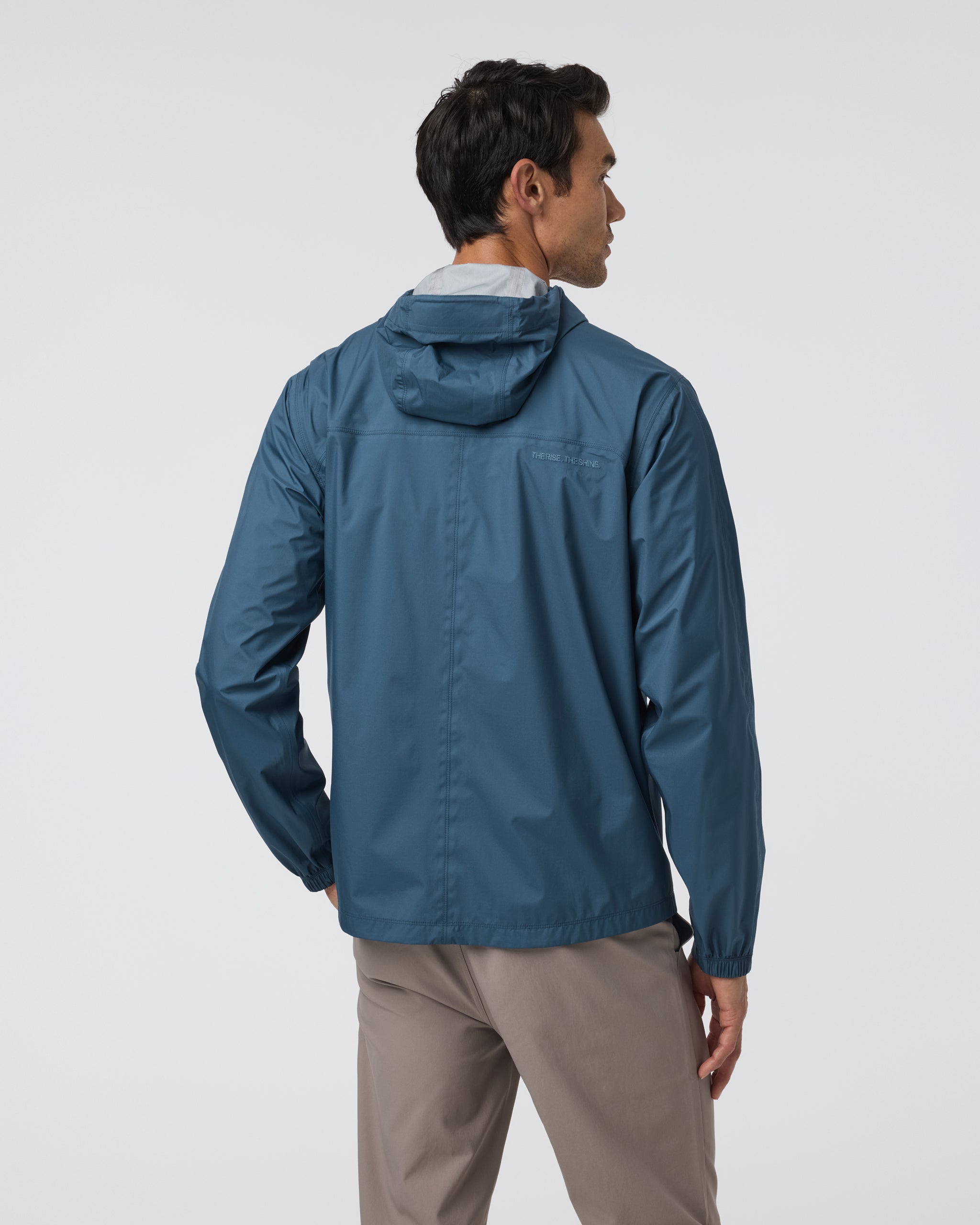 Rainstorm Packable Jacket | Pacific