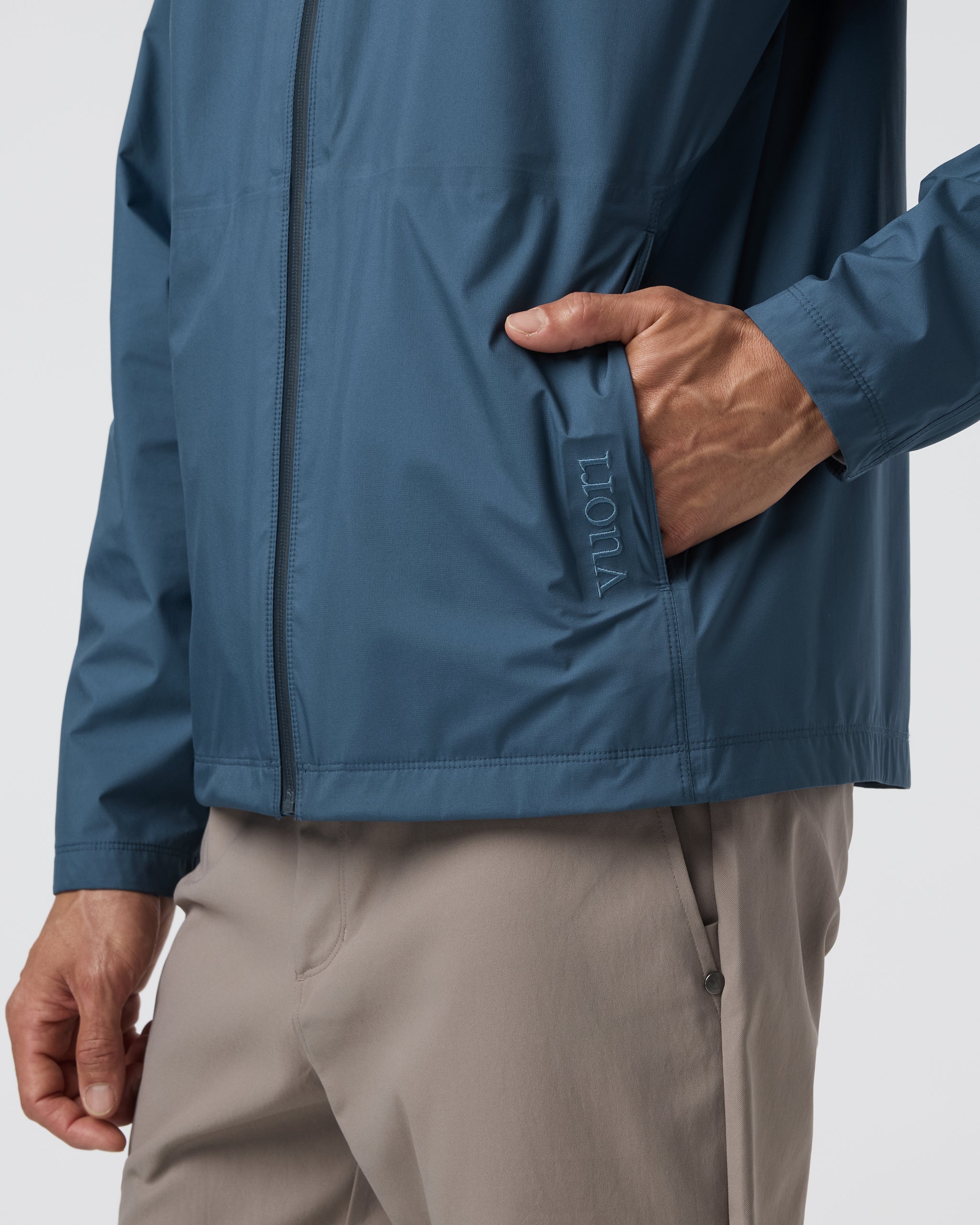 Rainstorm Packable Jacket | Pacific