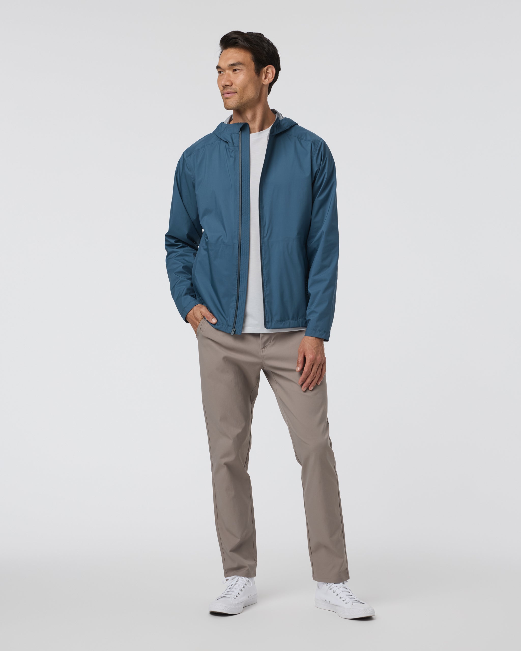 Rainstorm Packable Jacket | Pacific