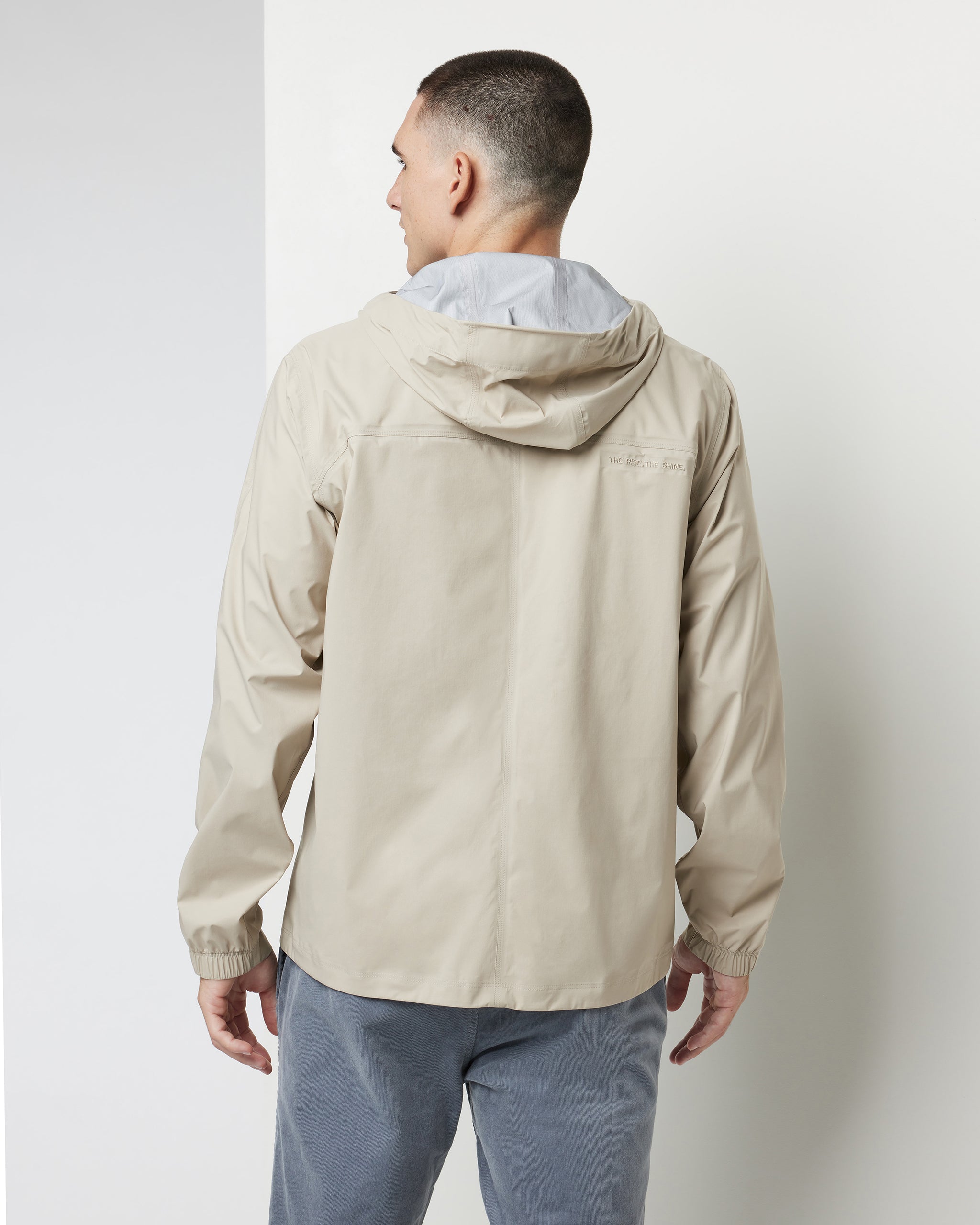 Rainstorm Packable Jacket | Toast