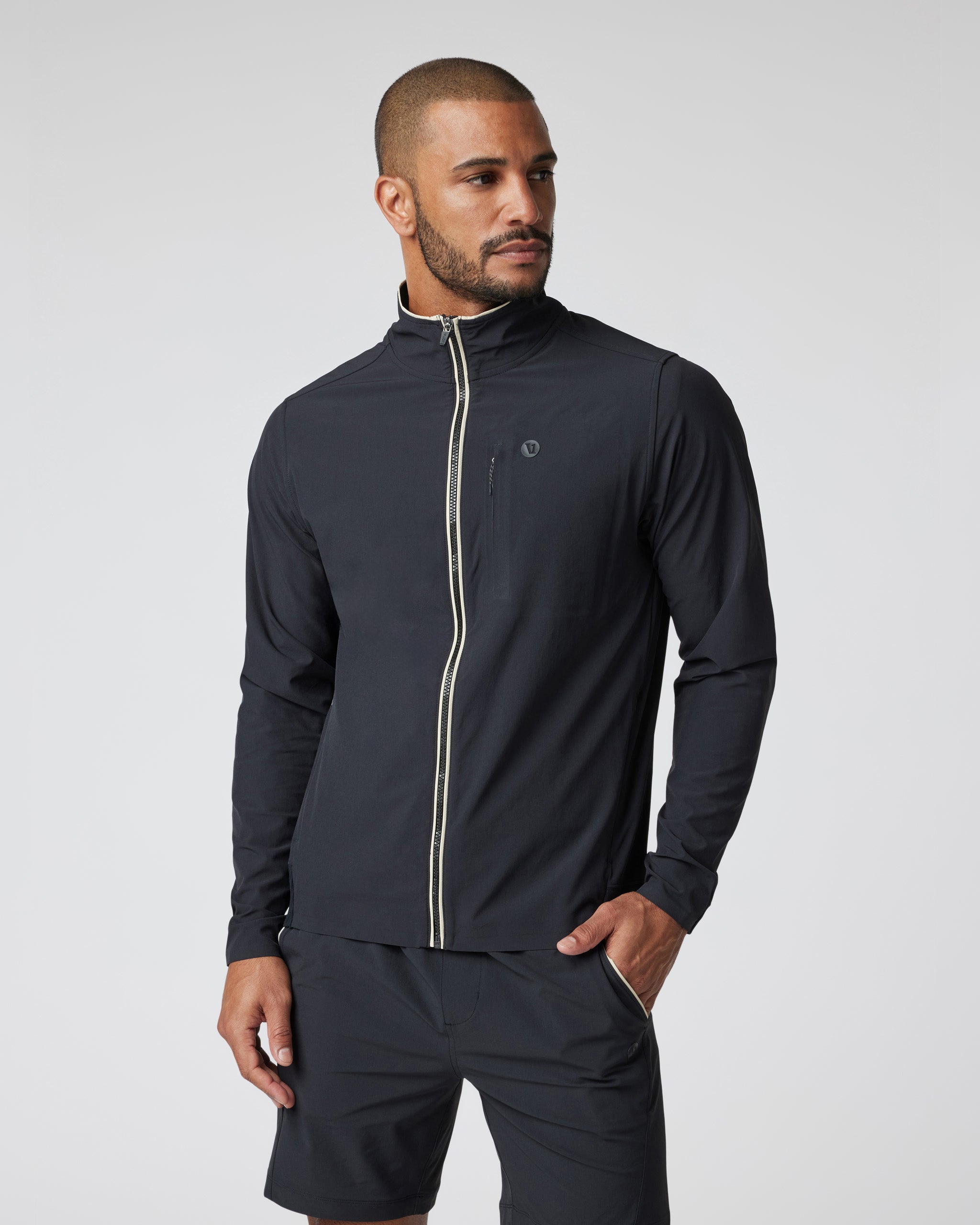 Crosscourt Jacket | Black