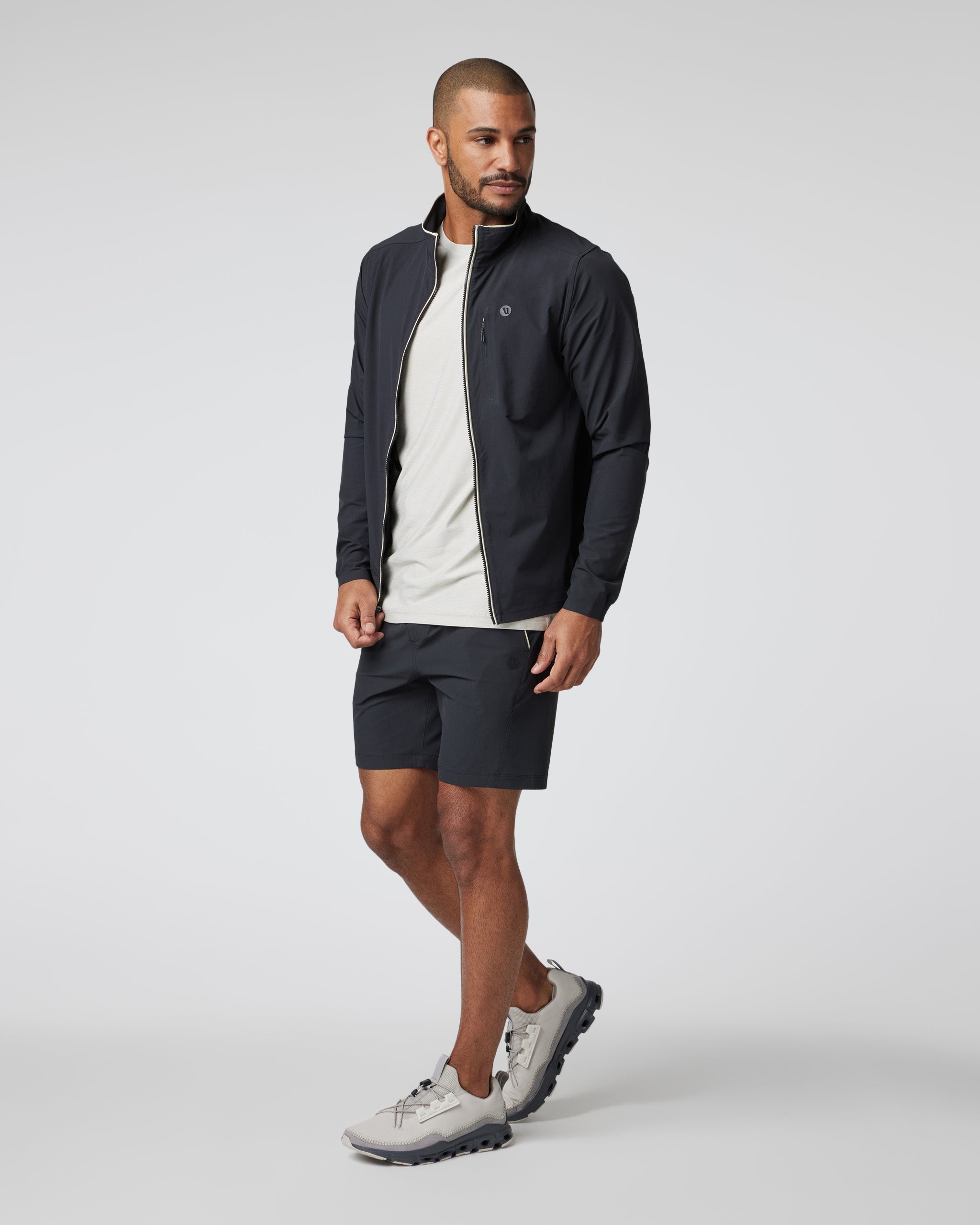 Crosscourt Jacket | Black