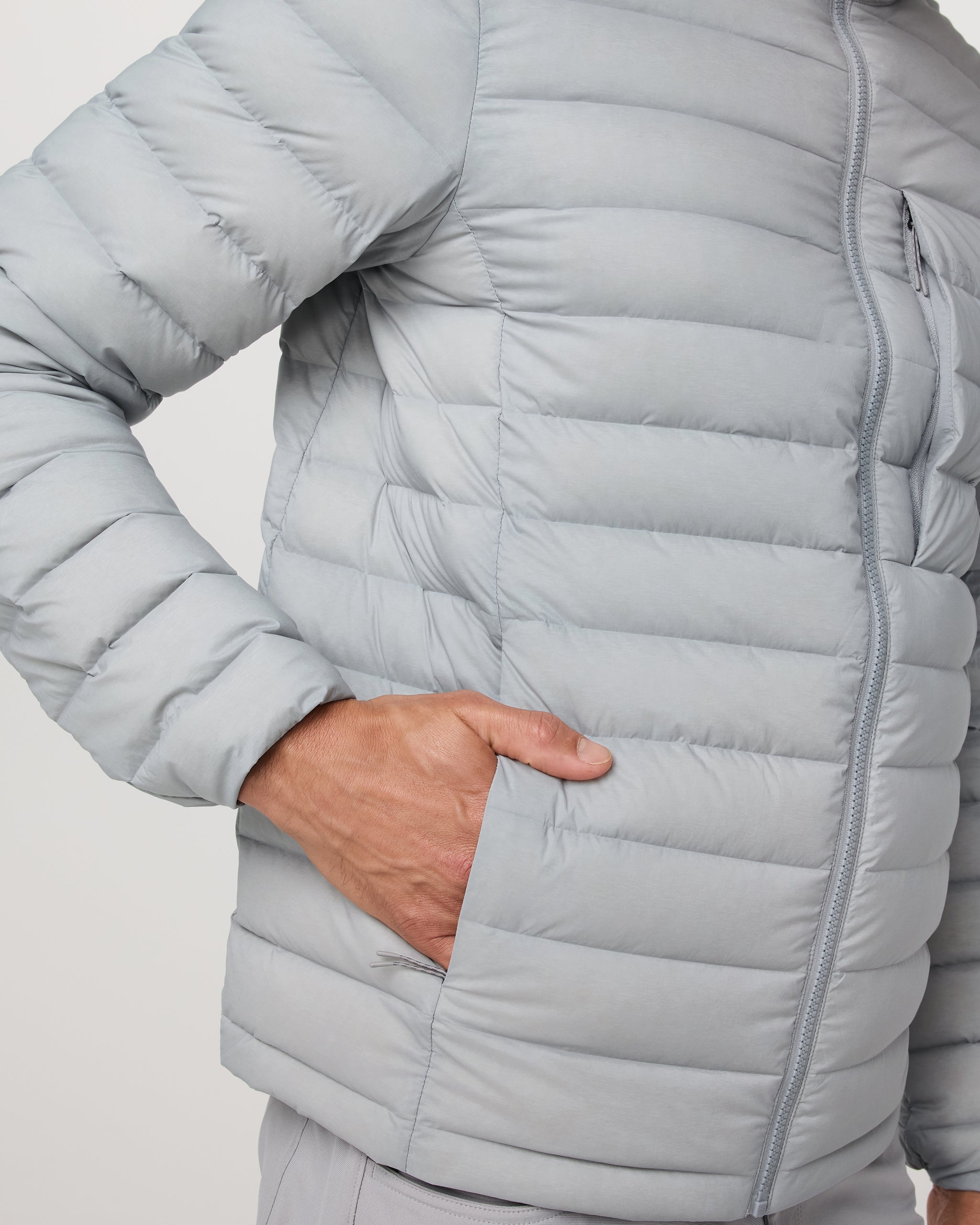 Steadfast Insulated Full Zip Jacket | Sea Fog