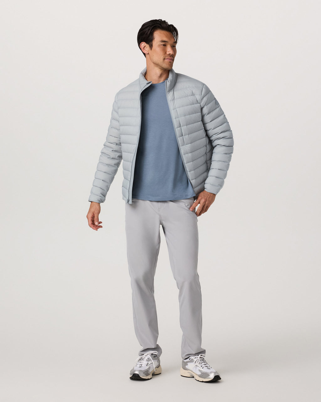 Steadfast Insulated Full Zip Jacket | Sea Fog