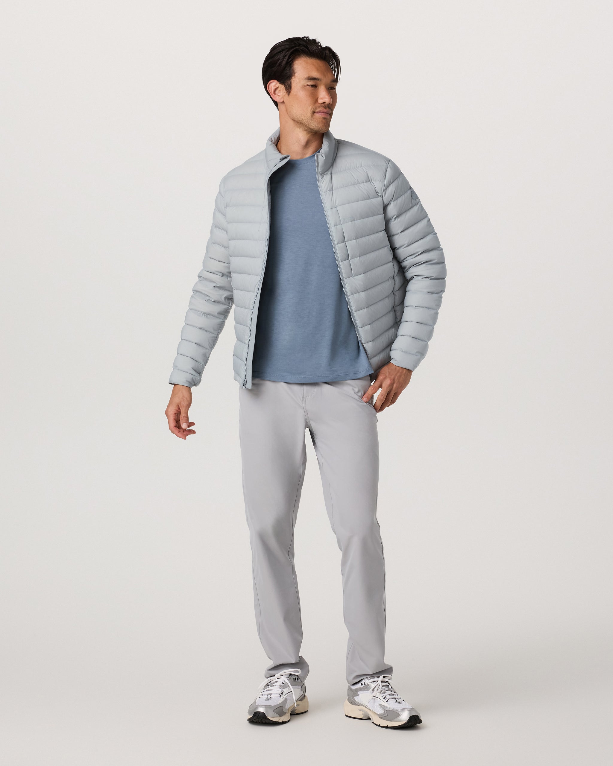 Steadfast Insulated Full Zip Jacket | Sea Fog