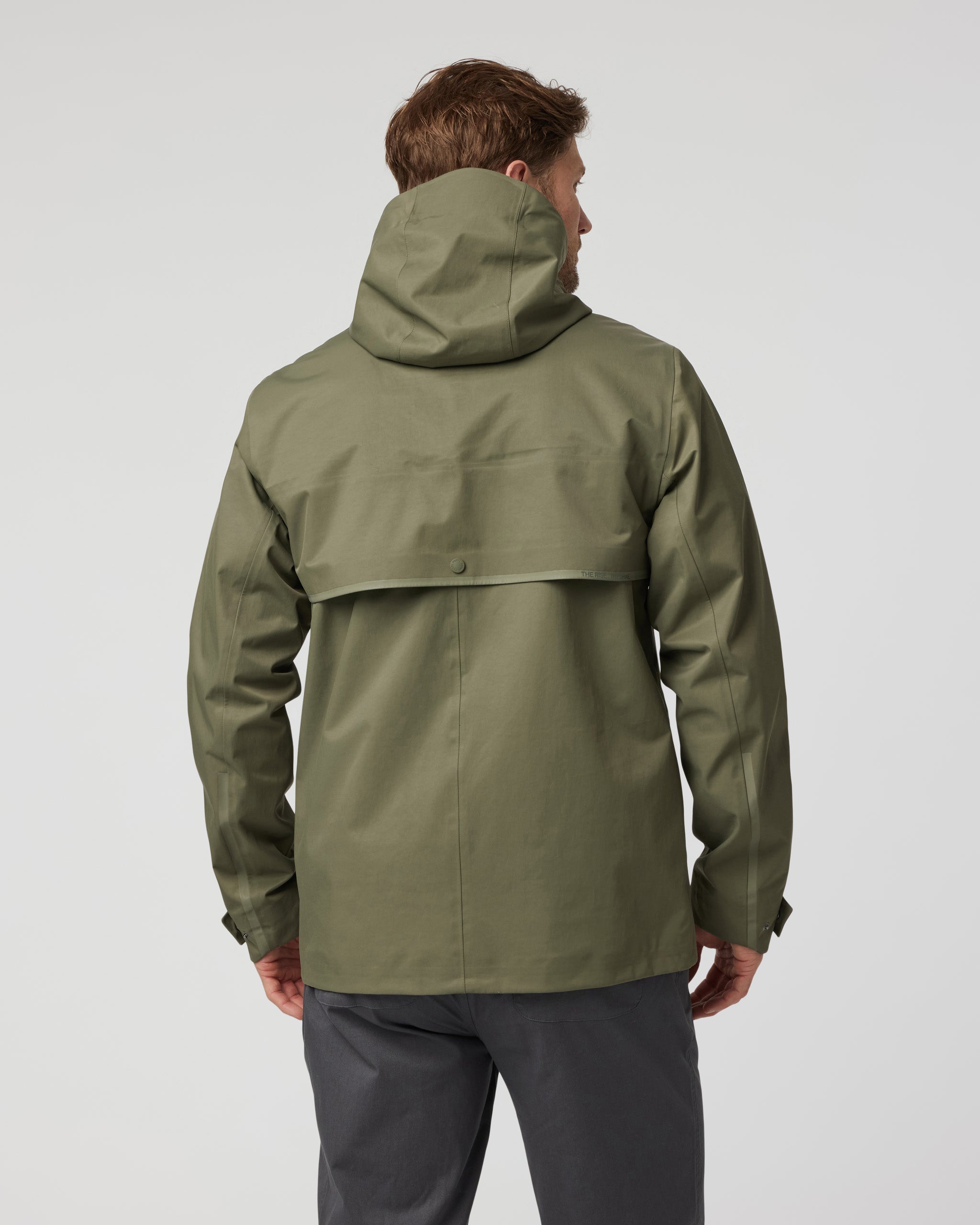 Tuuli Rain Jacket | Dark Metal