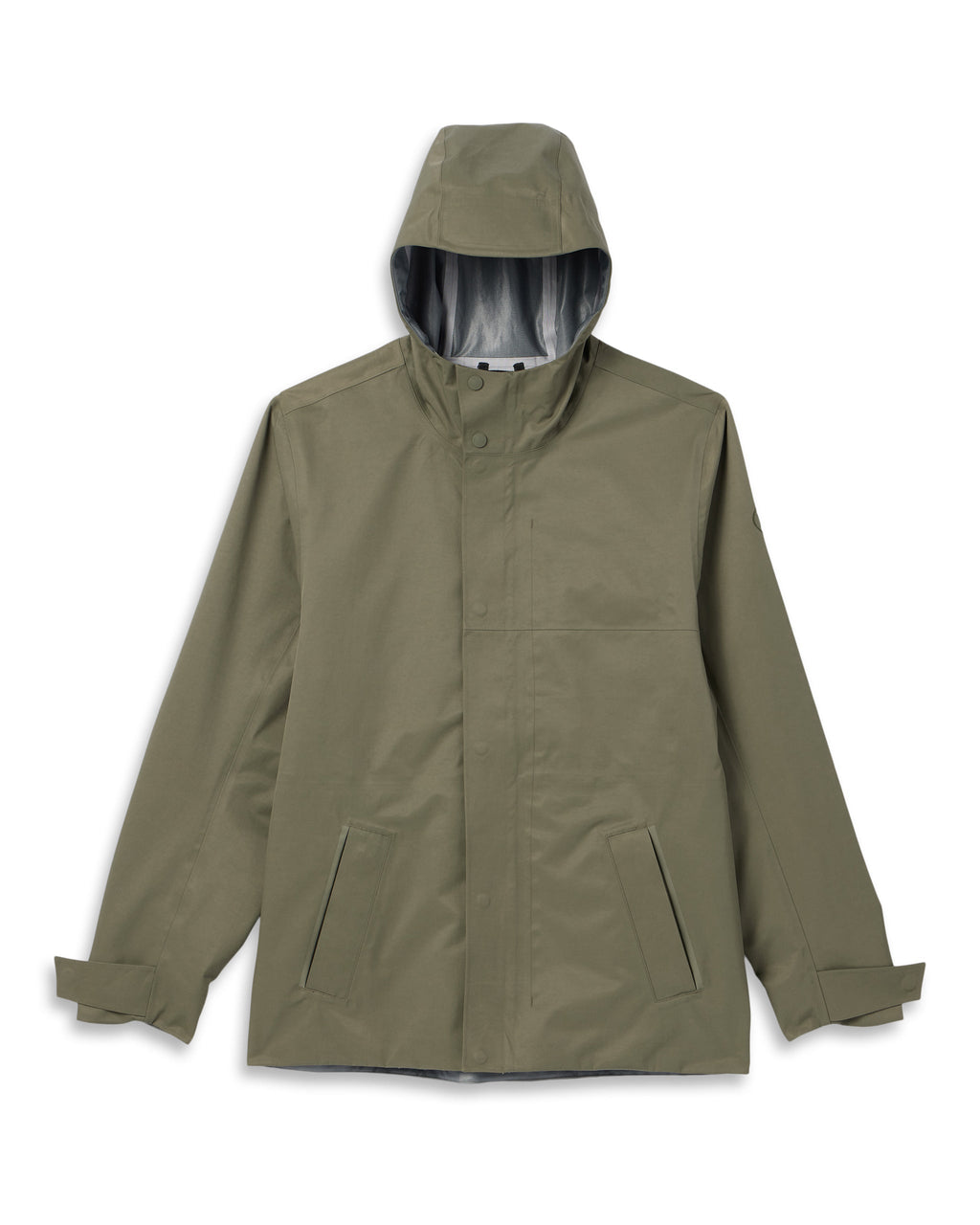 Tuuli Rain Jacket | Dark Metal