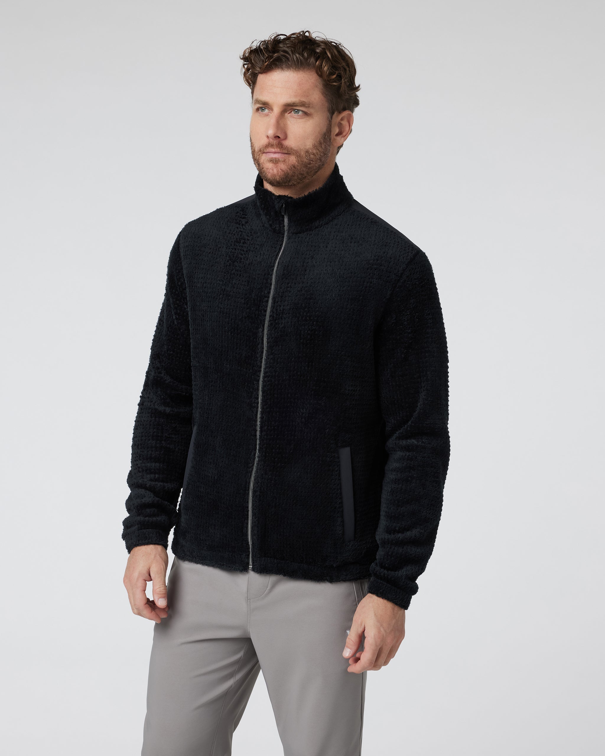 Fairfield Full Zip Jacket | Black