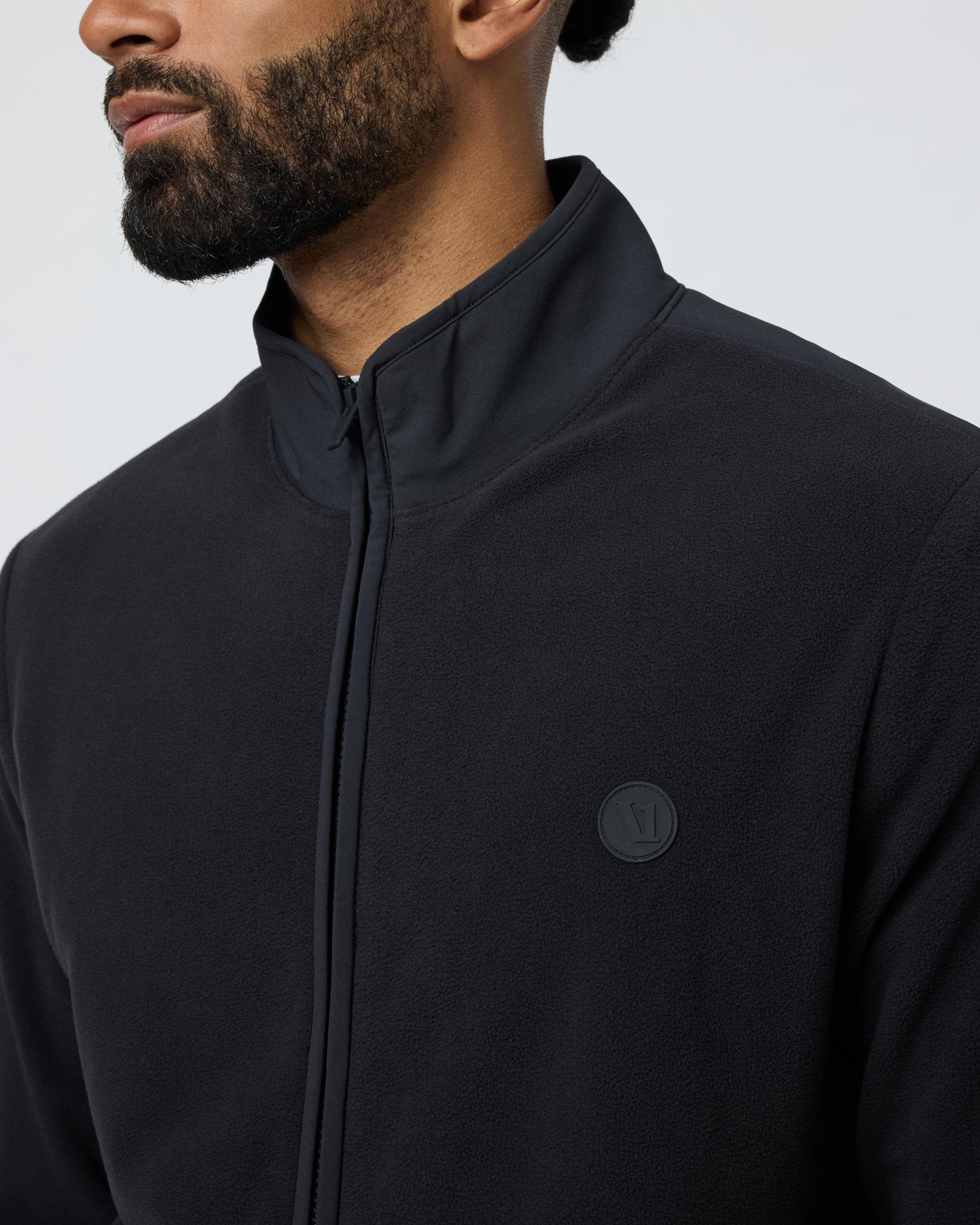 Aspen Full Zip Jacket | Black