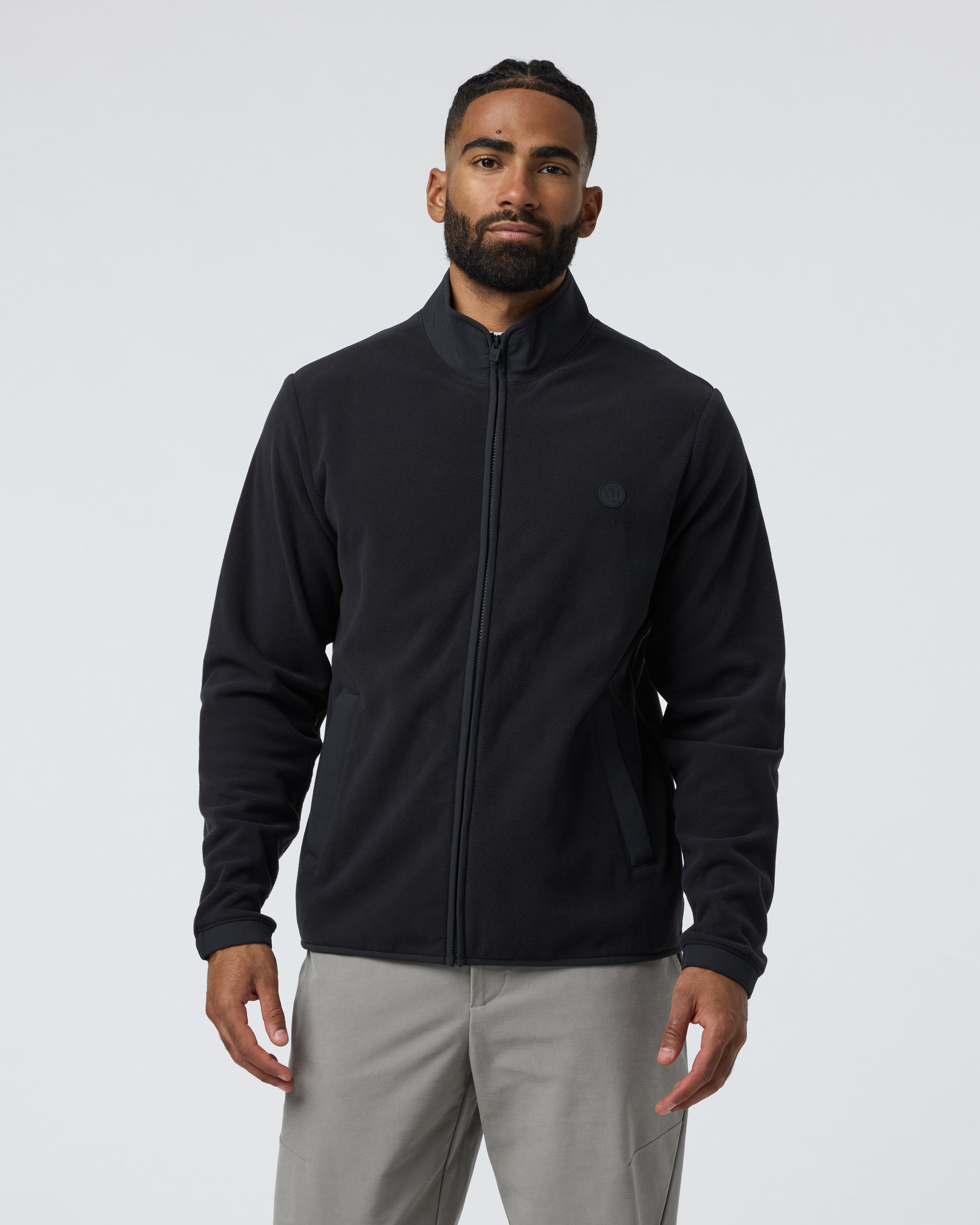 Aspen Full Zip Jacket | Black