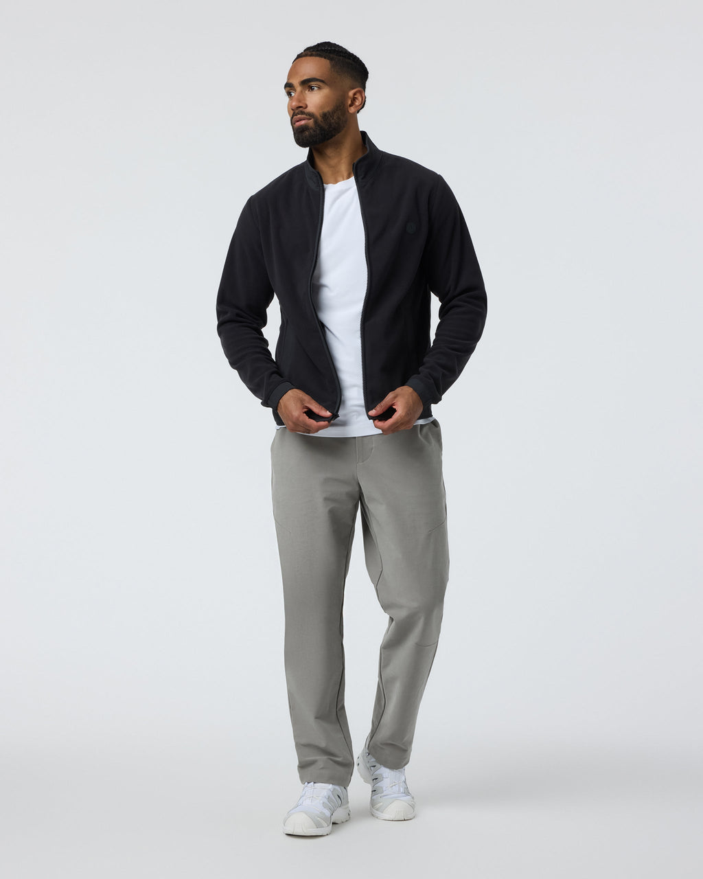 Aspen Full Zip Jacket | Black