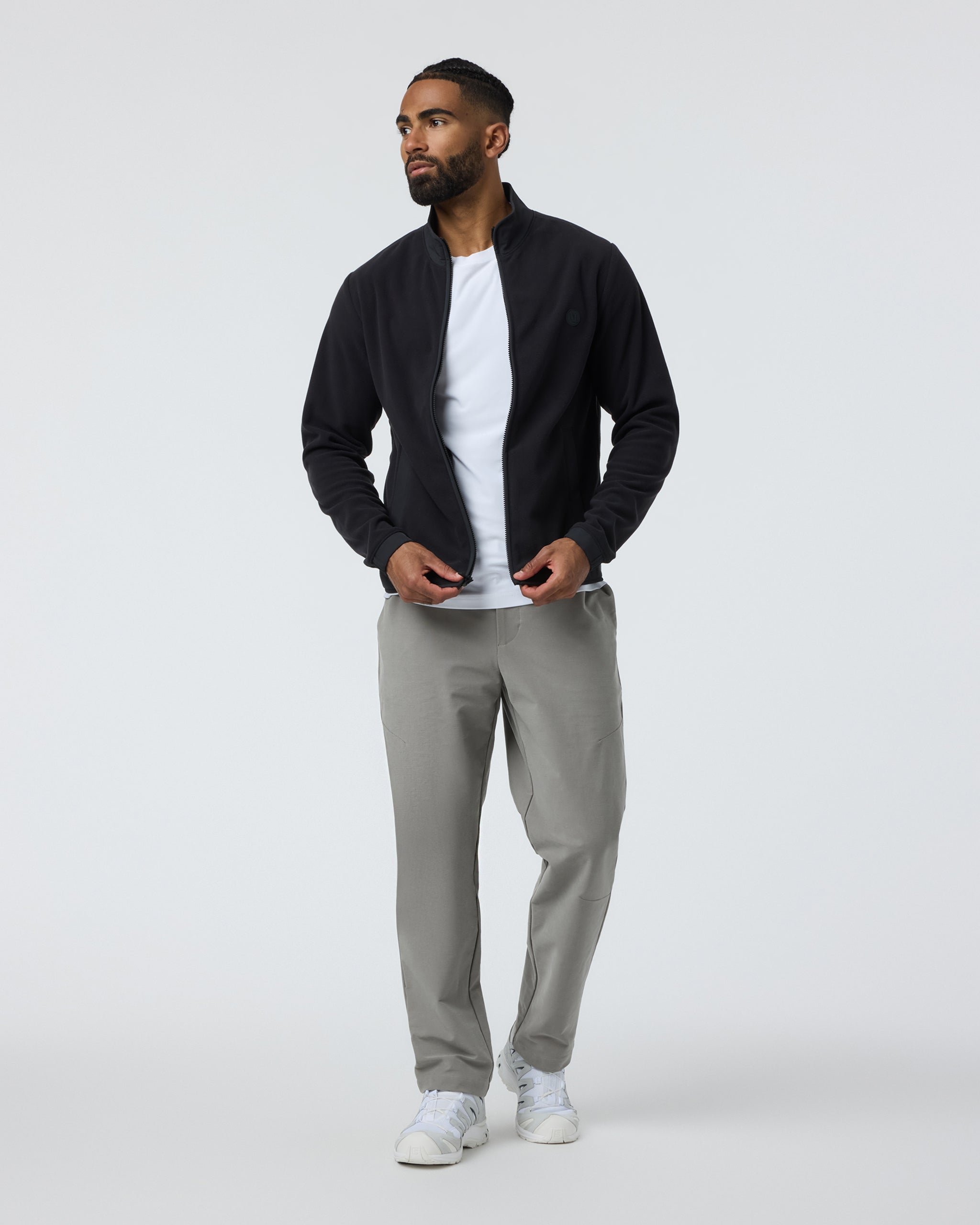 Aspen Full Zip Jacket | Black
