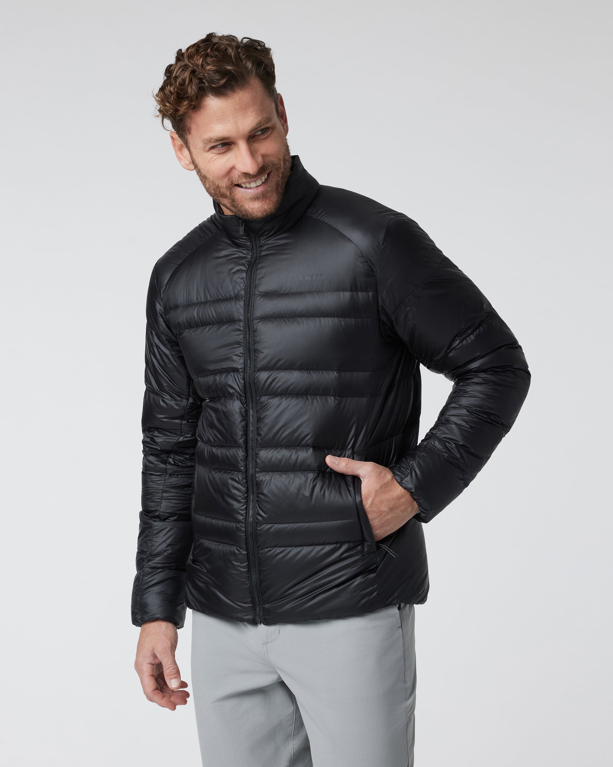 Coordinate Down Jacket | Black