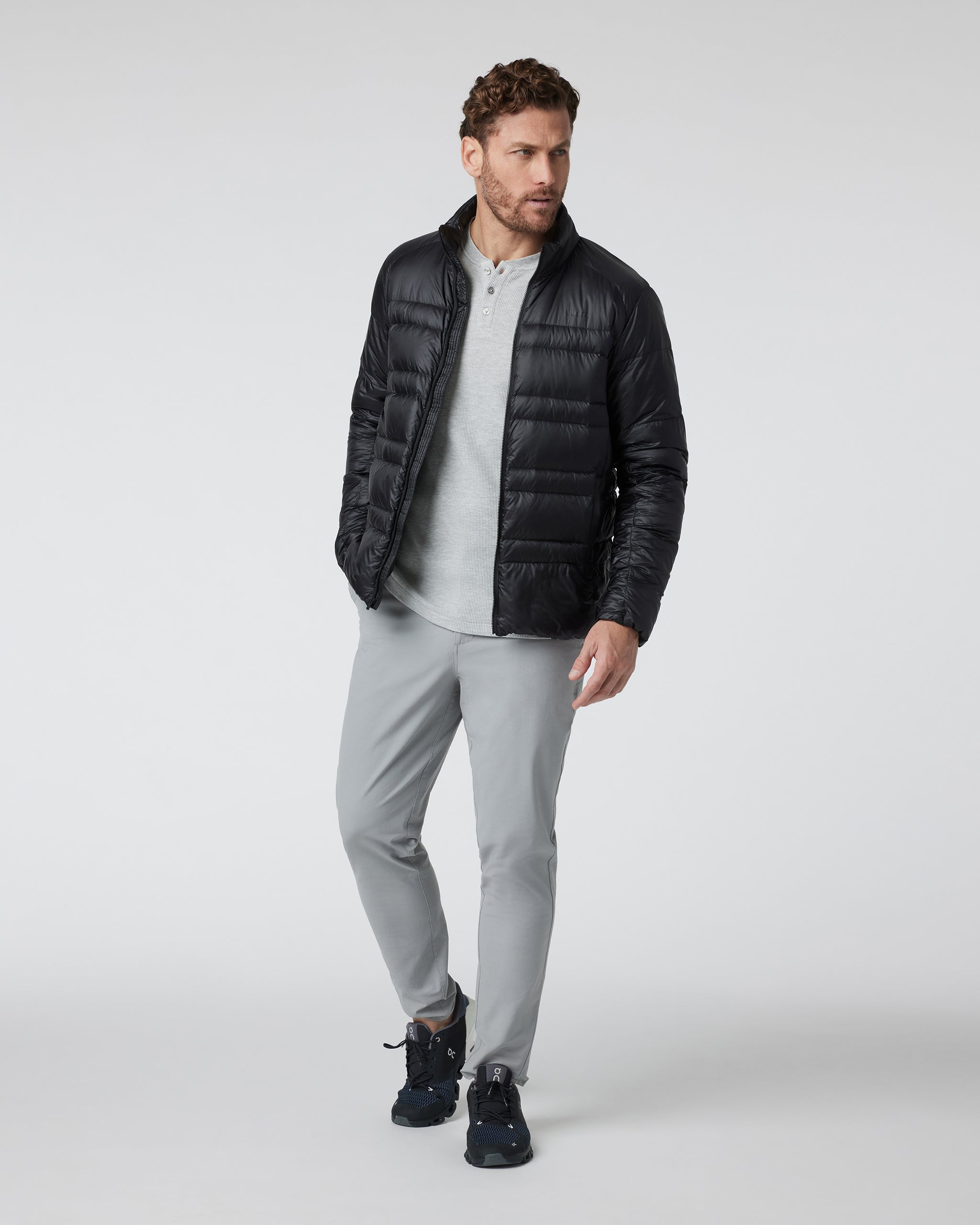 Coordinate Down Jacket | Black