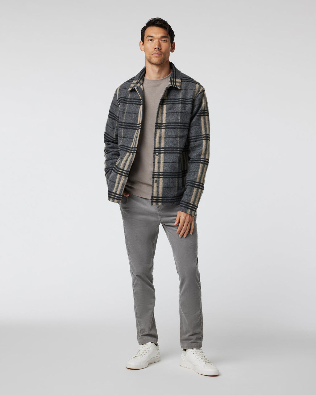 Ballard Shirt Jacket | Charcoal